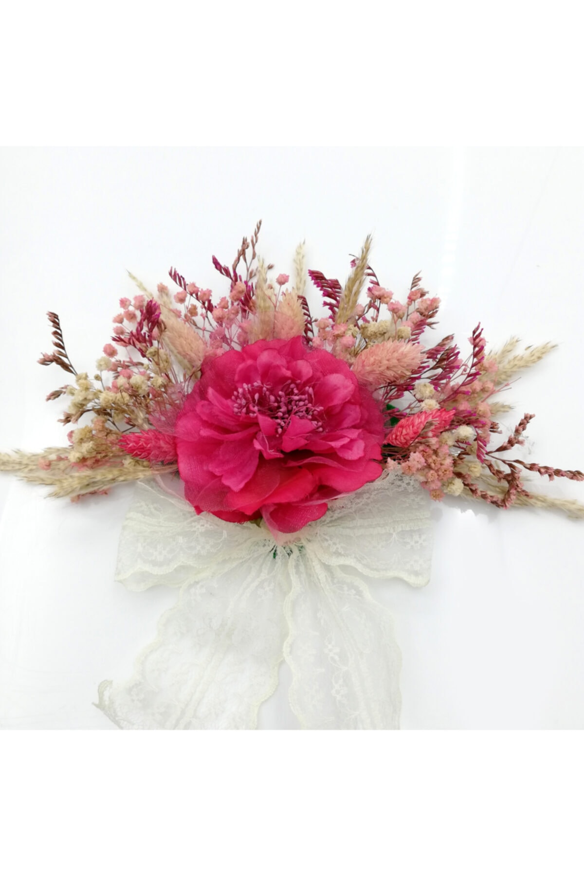 Lora Davet Söz Nişan Tepsisi Çiçeği fushia