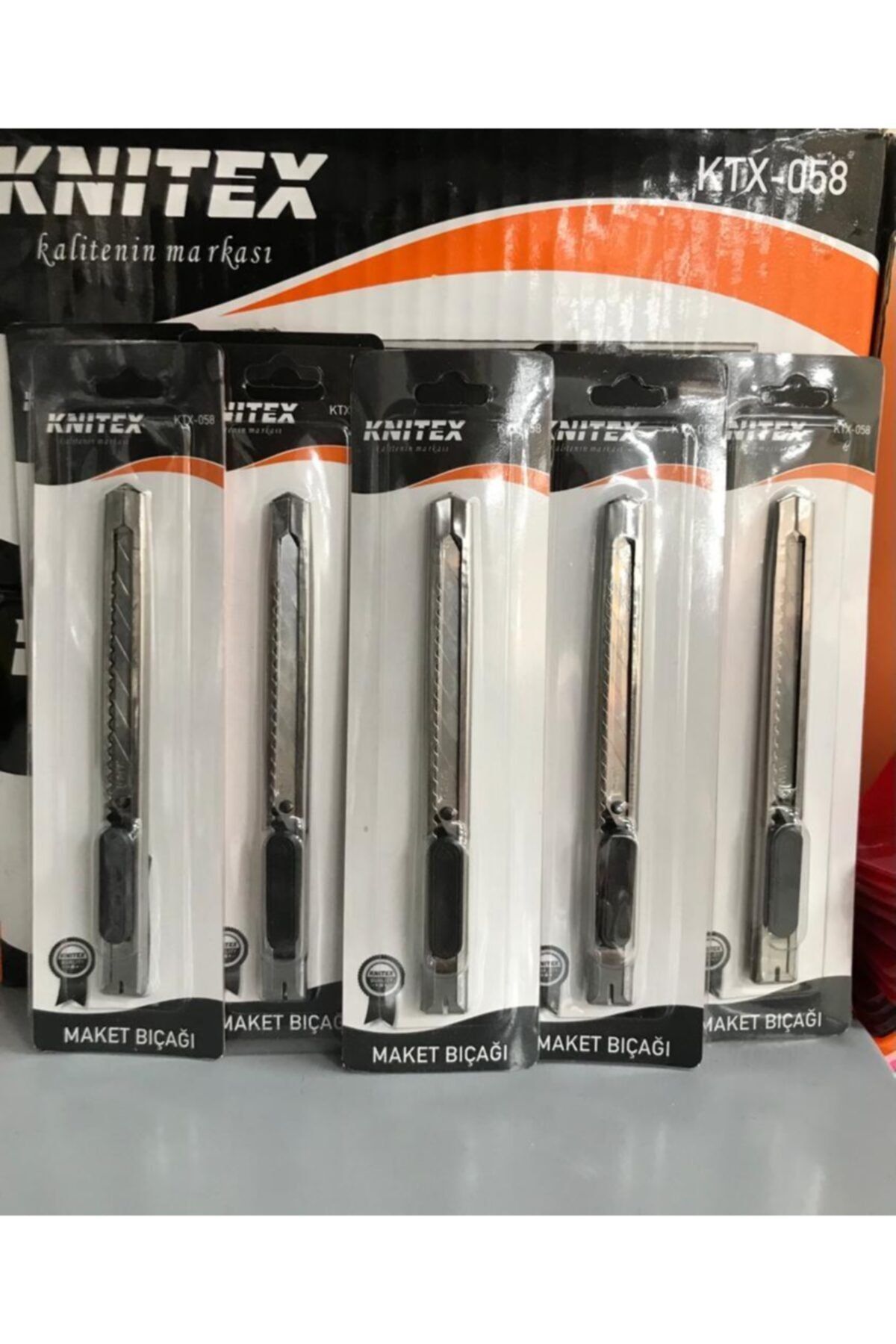 Knitex Küçükboy Metal Maket Bıçağı