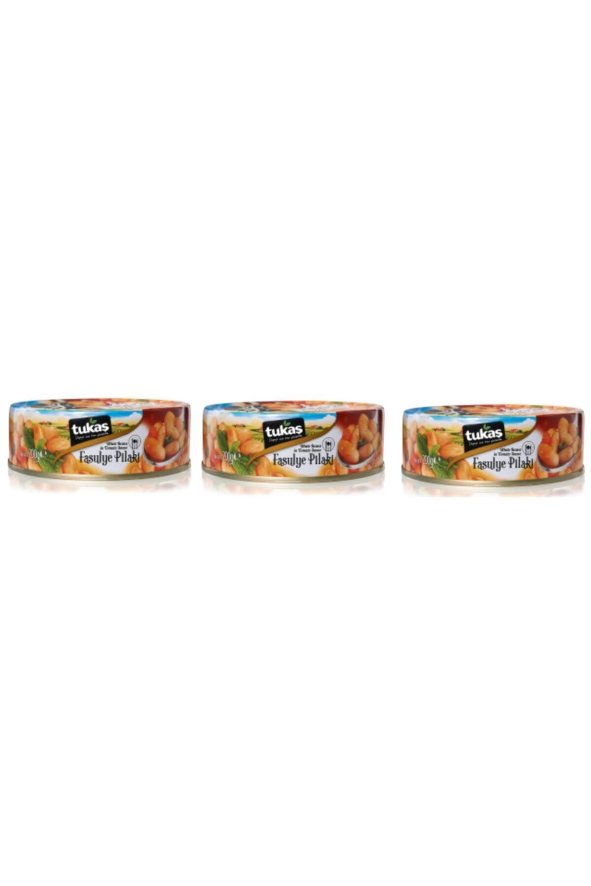 Tukaş Fasulye Pilaki 200 Gr X 3 Adet