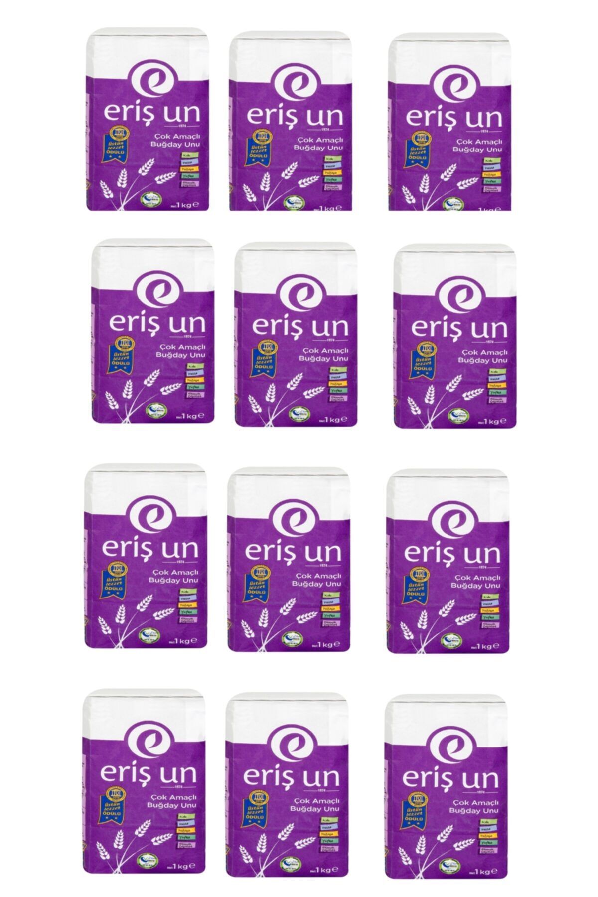 ERİŞUN Eriş Un 1 Kg X 12 Adet