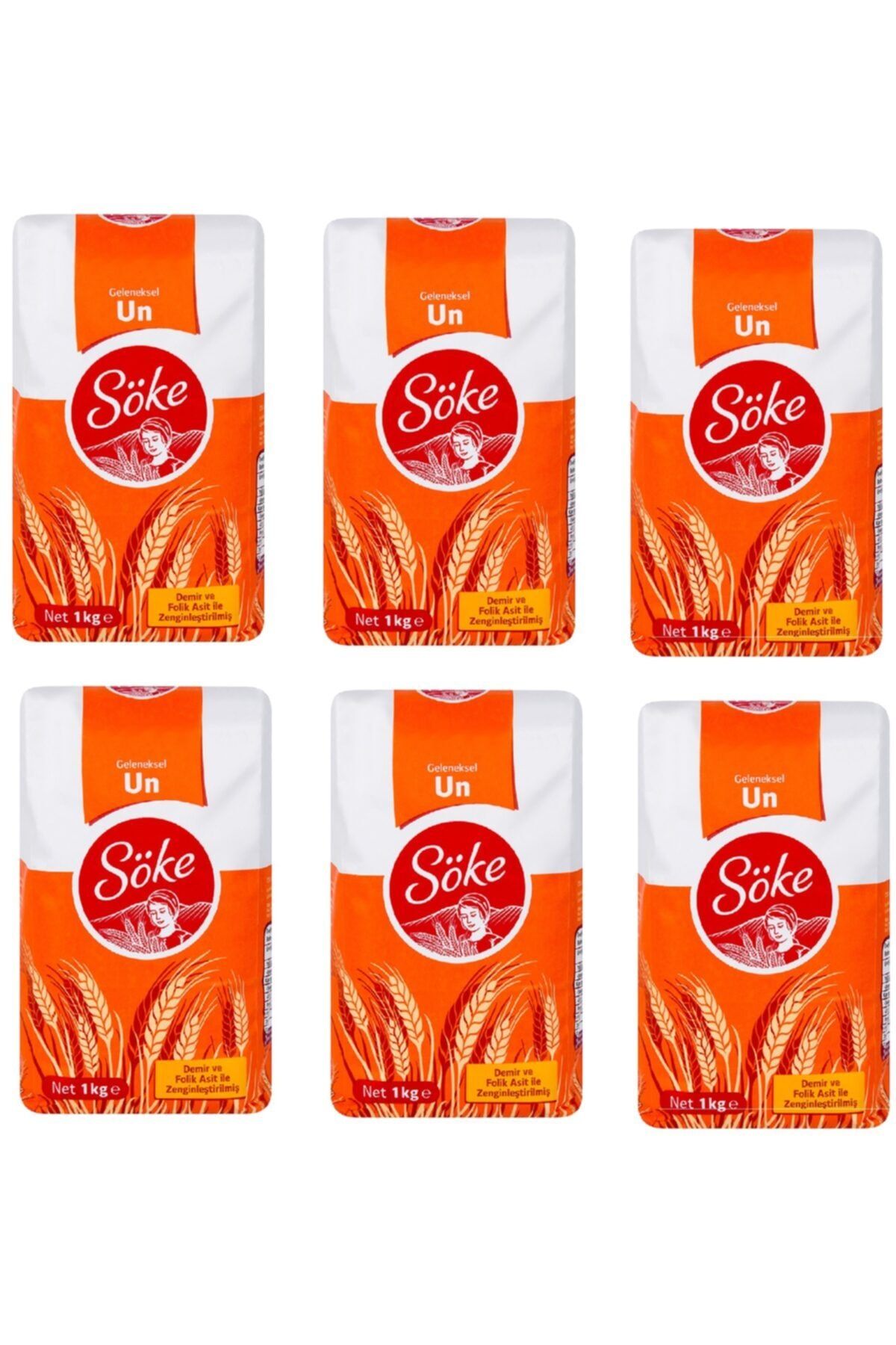 Söke Un 1 Kg X 6 Adet