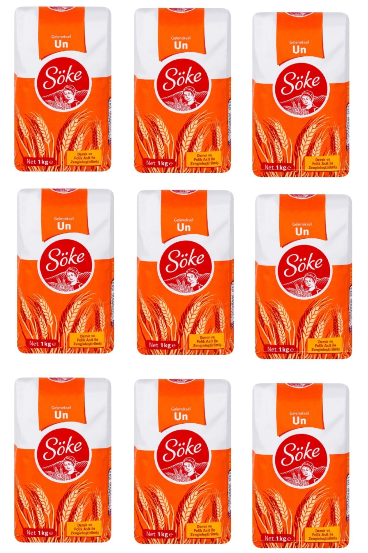 Söke Un 1 Kg X 9 Adet