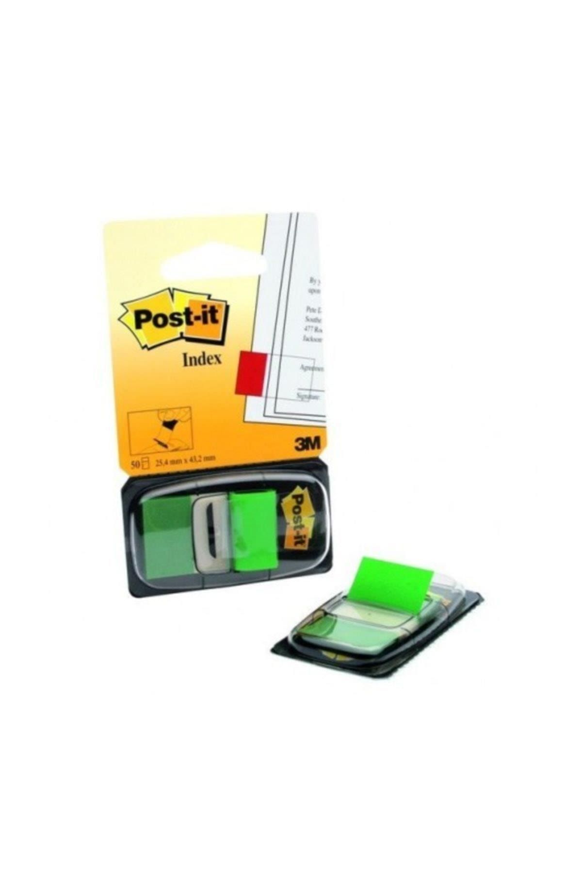 Postit 680-1 Index- Işaret Bandı, 50 Yaprak - Yeşil