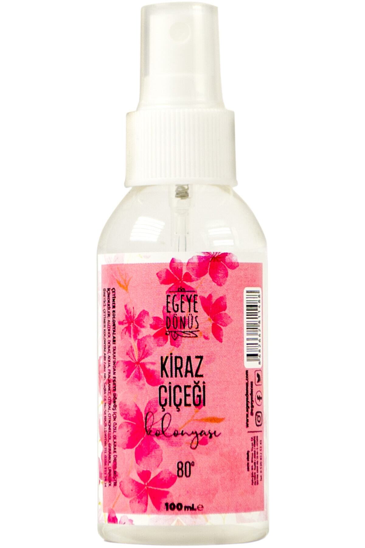 EGEYE DÖNÜŞ Çanta Cep Boy Sakura Japon Kiraz Çiçeği Kolonyası Sprey - 100 ml