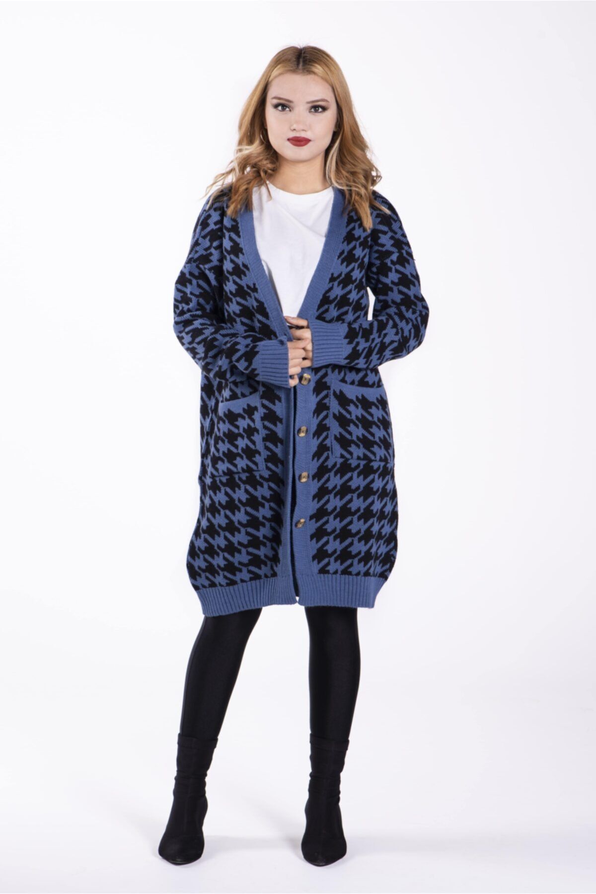 NADİR GİYİM Apre Butik Kadın Kazayağı Ceket