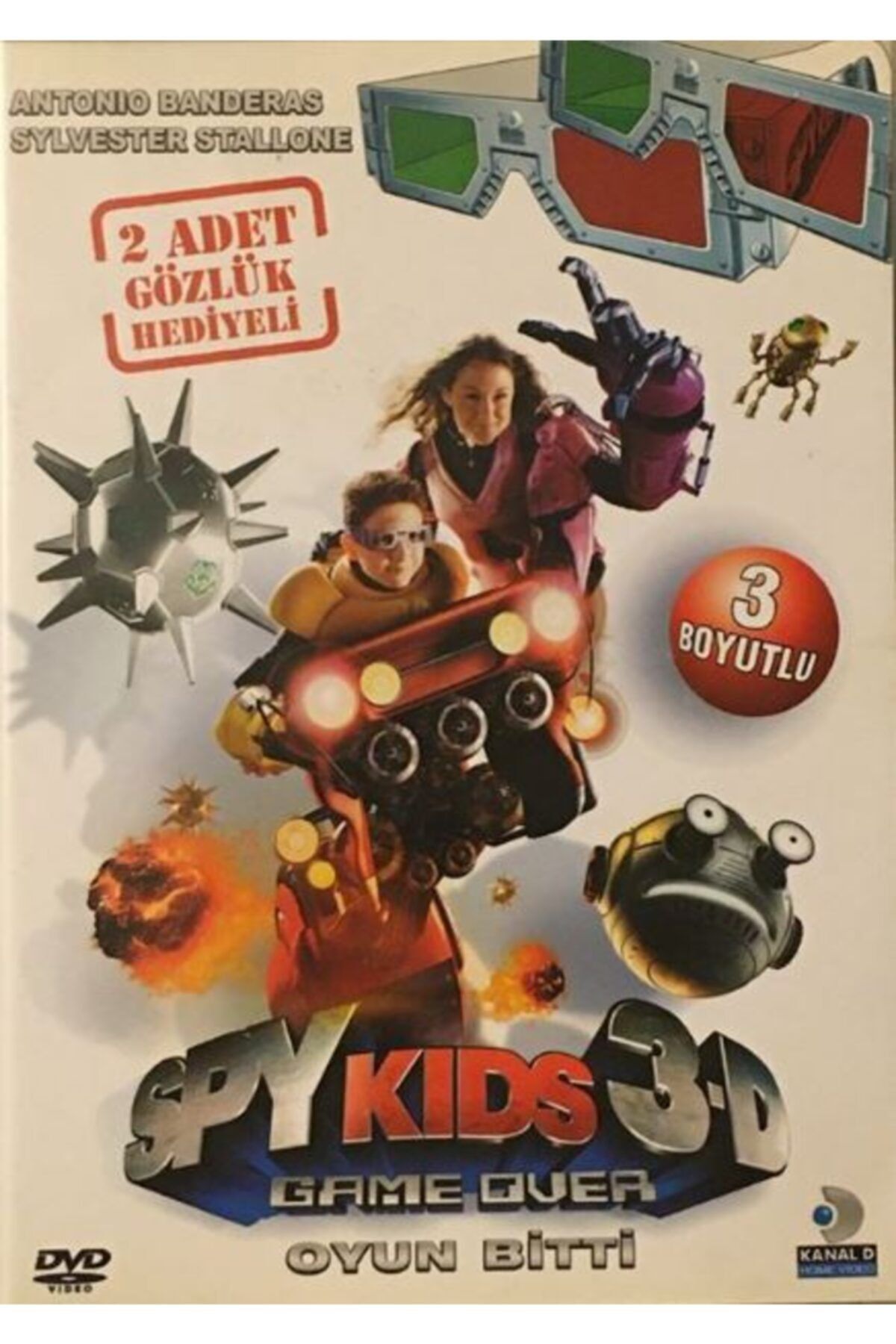Kanal D Home Video Spy Kids 3d Game Over (spy Kids 3d Oyun Bitti) Dvd