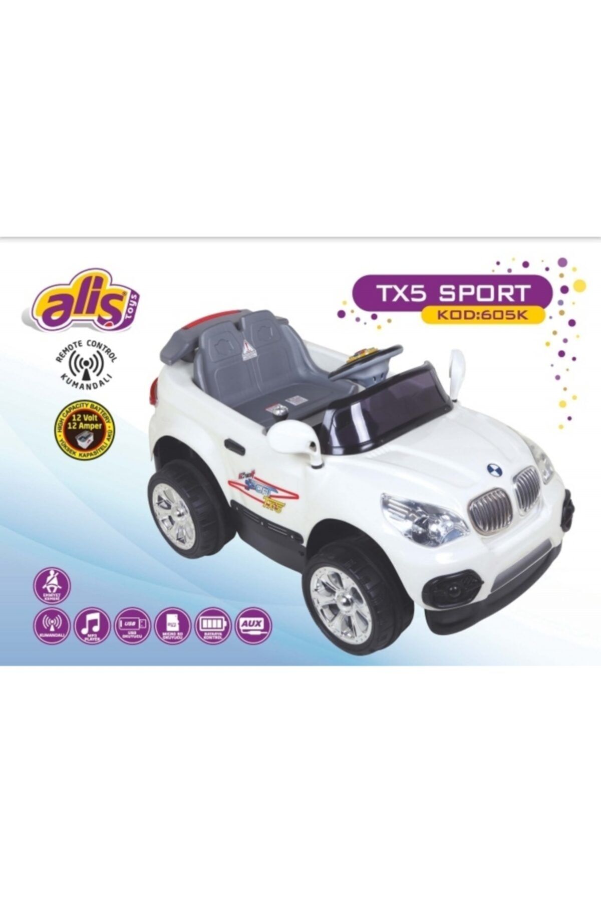 fatih oyuncak uzaktan kumandali 12 v tx5 sport akulu araba fiyati yorumlari trendyol