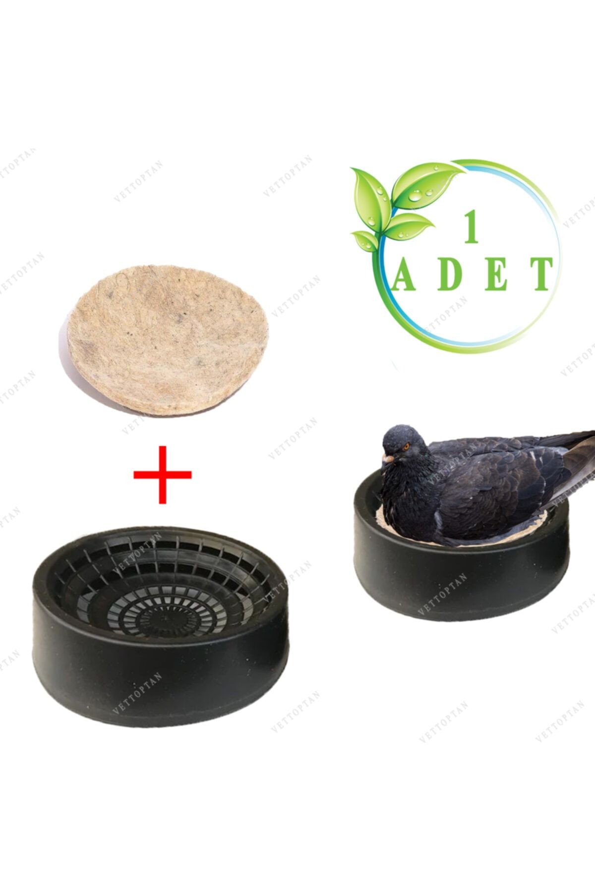 Eastland Folluk 1 Adet 1 Adet Keçe Güvercin Delikli Oval Güvercin Folluğu Ve Keçesi Yumurtalık Pigeon Kümes