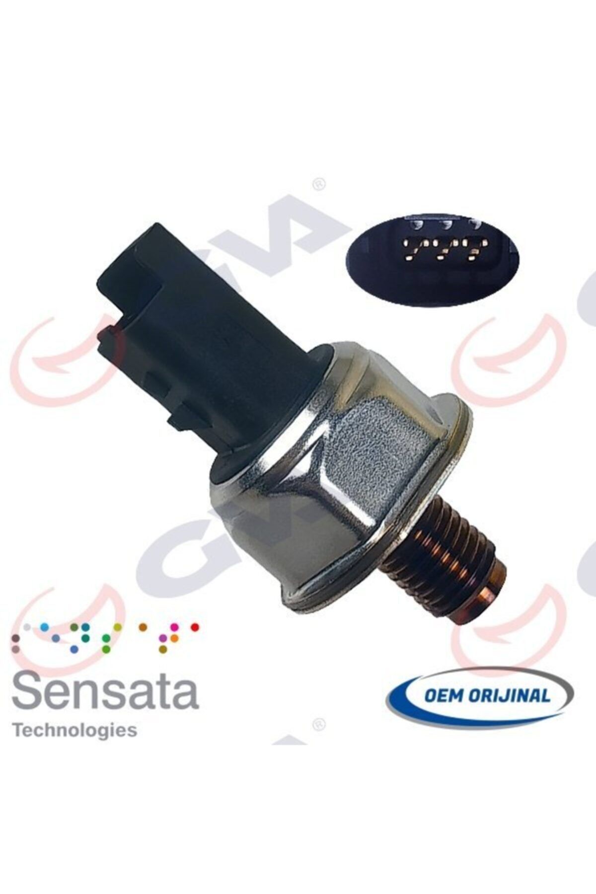GVA Yakıt Basınç Müşürü (3 Fişli) P107-p206-p207-p307-p308-p407-c3-n