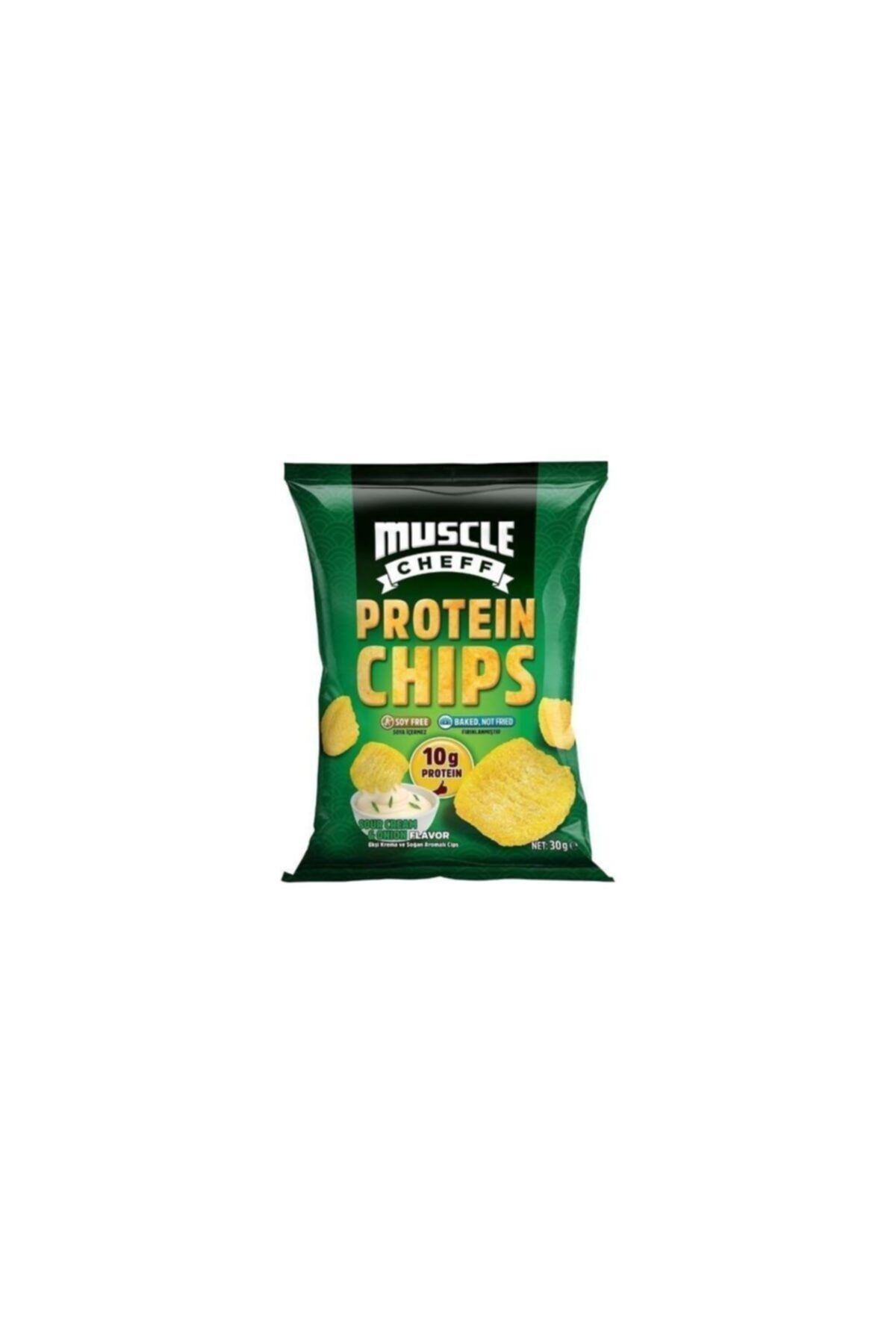 MUSCLE CHEFF Ekşi Krema Ve Soğan Aromalı Cips 30 gr