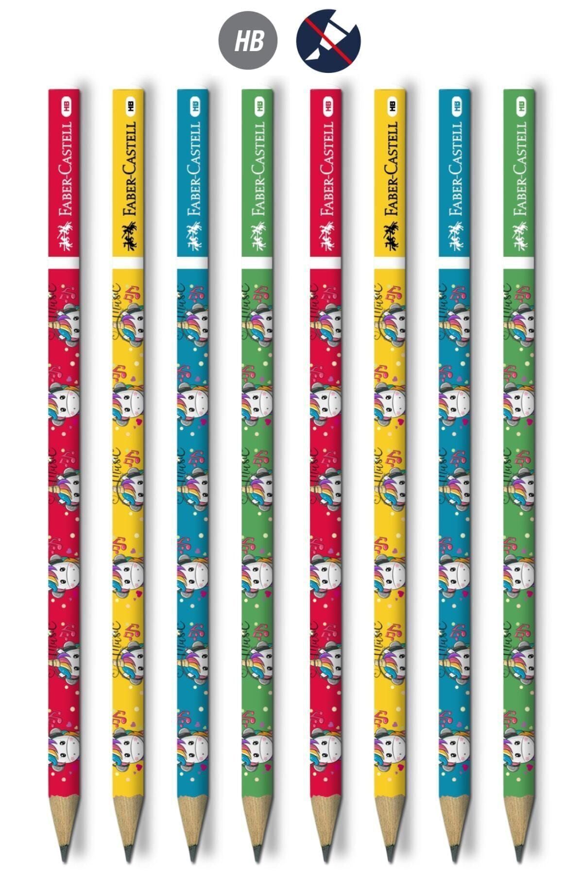 Faber Castell Unicorn Hb Yuvarlak Kurşun Kalem 12 Adet