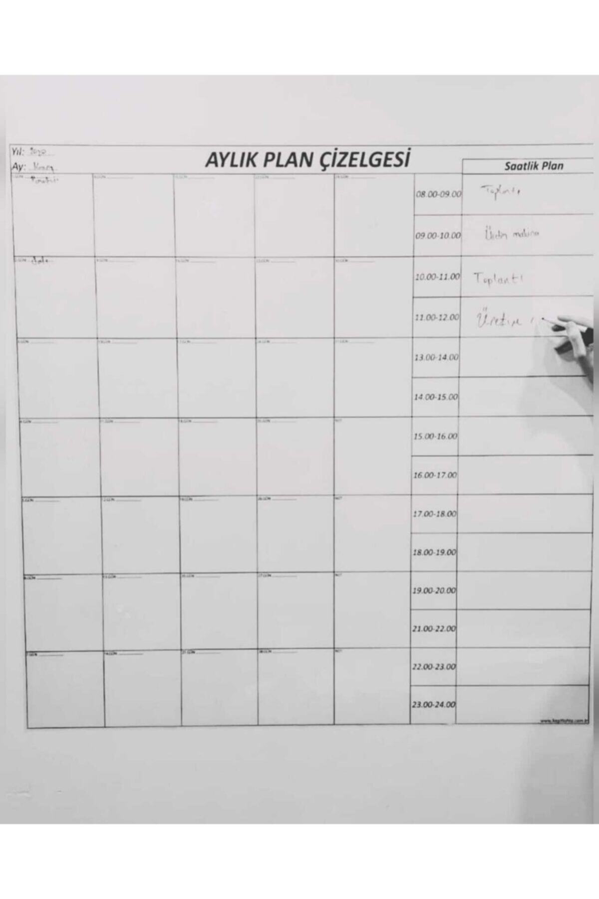 SUPER Bİ KAĞİT Aylık Plan Çizelgesi-süper Bi Kağıt