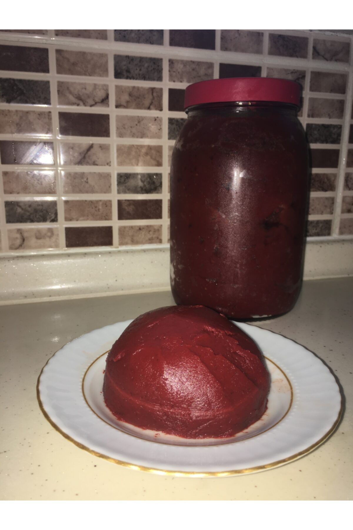 MOYASHOP Ege Ev Yapımı Krem Tatlı Biber Salçası 1 Kg