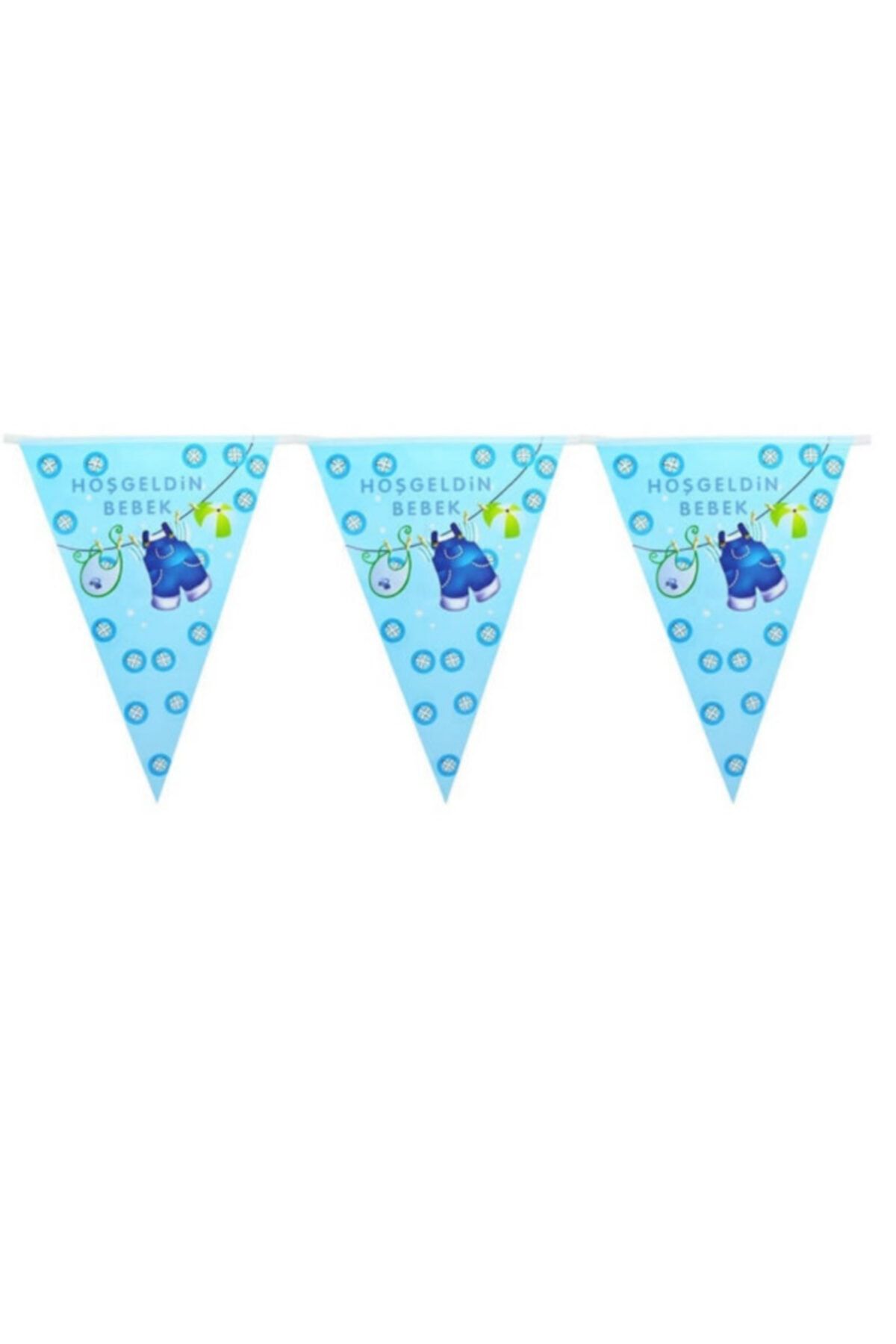 Partimarka Hoşgeldin Bebek Yazılı Baby Shower Süs