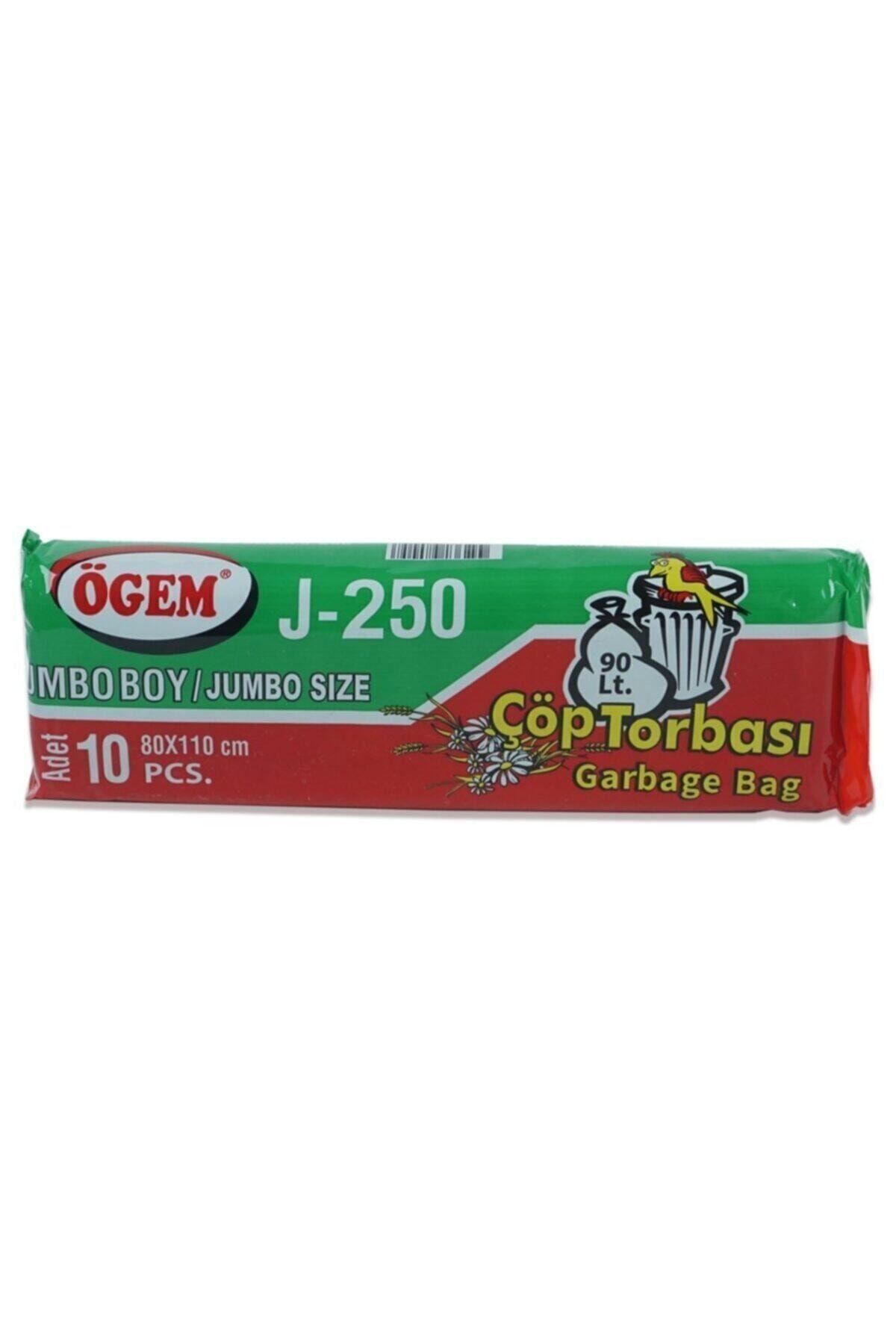 Ögem Çöp Poşeti Jumbo Boy J250 80x110cm 10 Paket