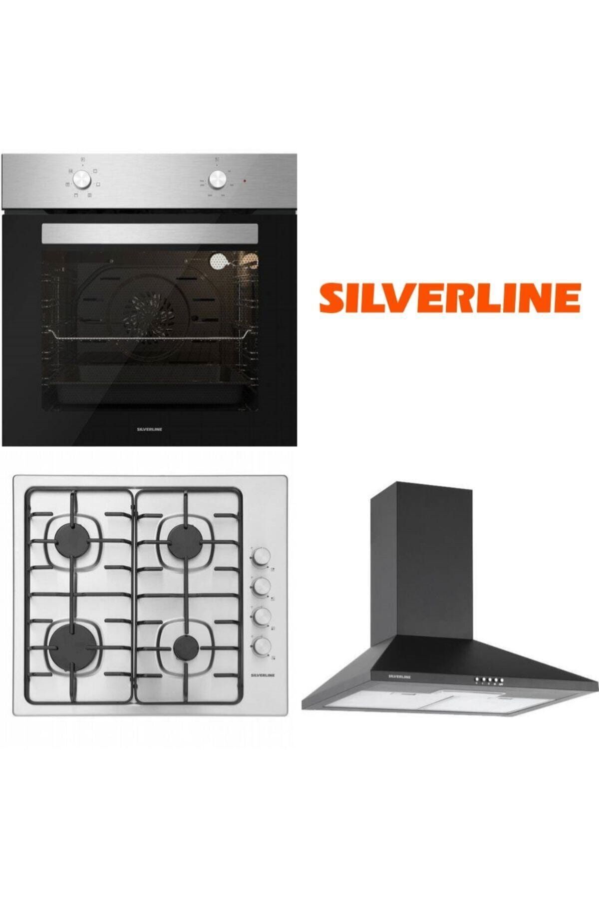 Silverline Inox Ankastre Set Bo6501x01 - As5378x01 - 2240 Conic