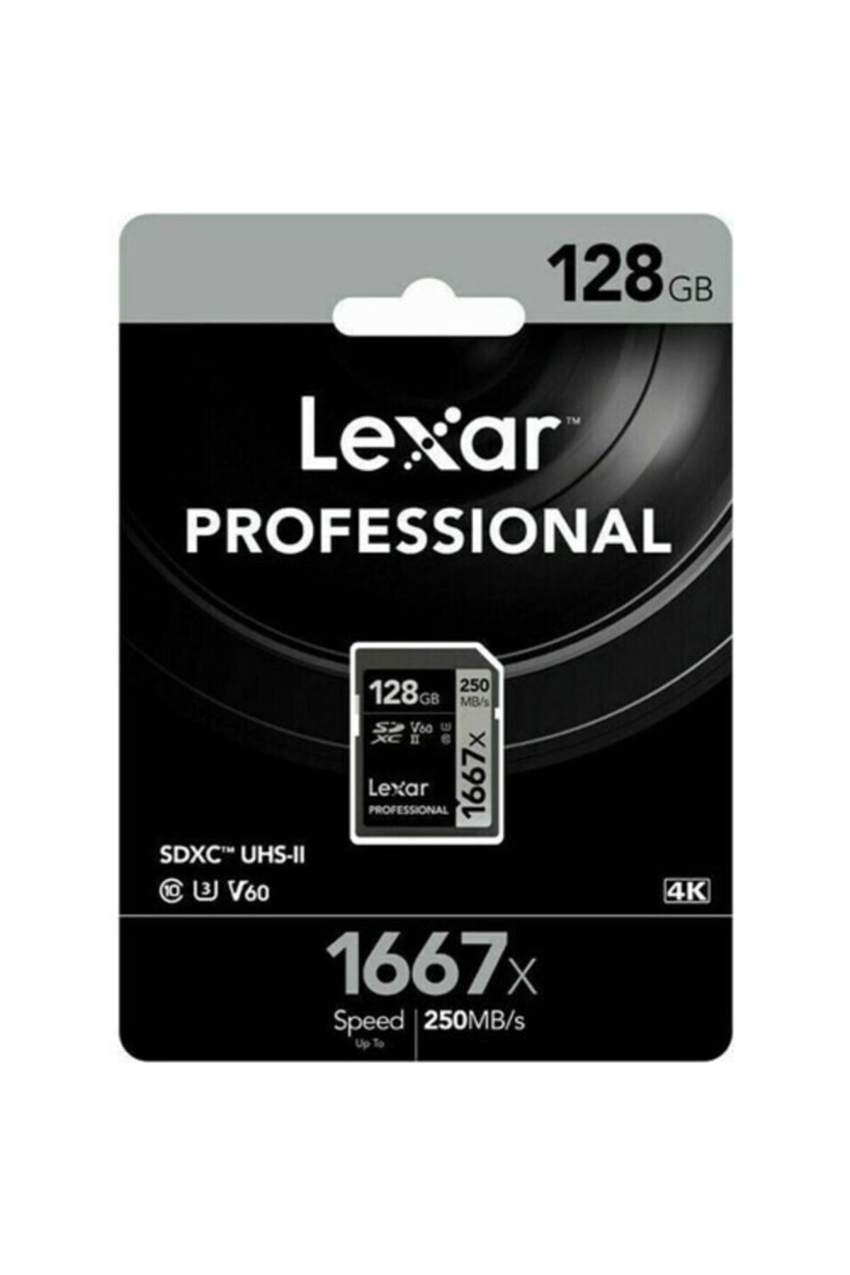 Lexar 128gb 1667x Sd Hafıza Kartı Uhs-ıı C10 V60 U3 4k (250mb/s)