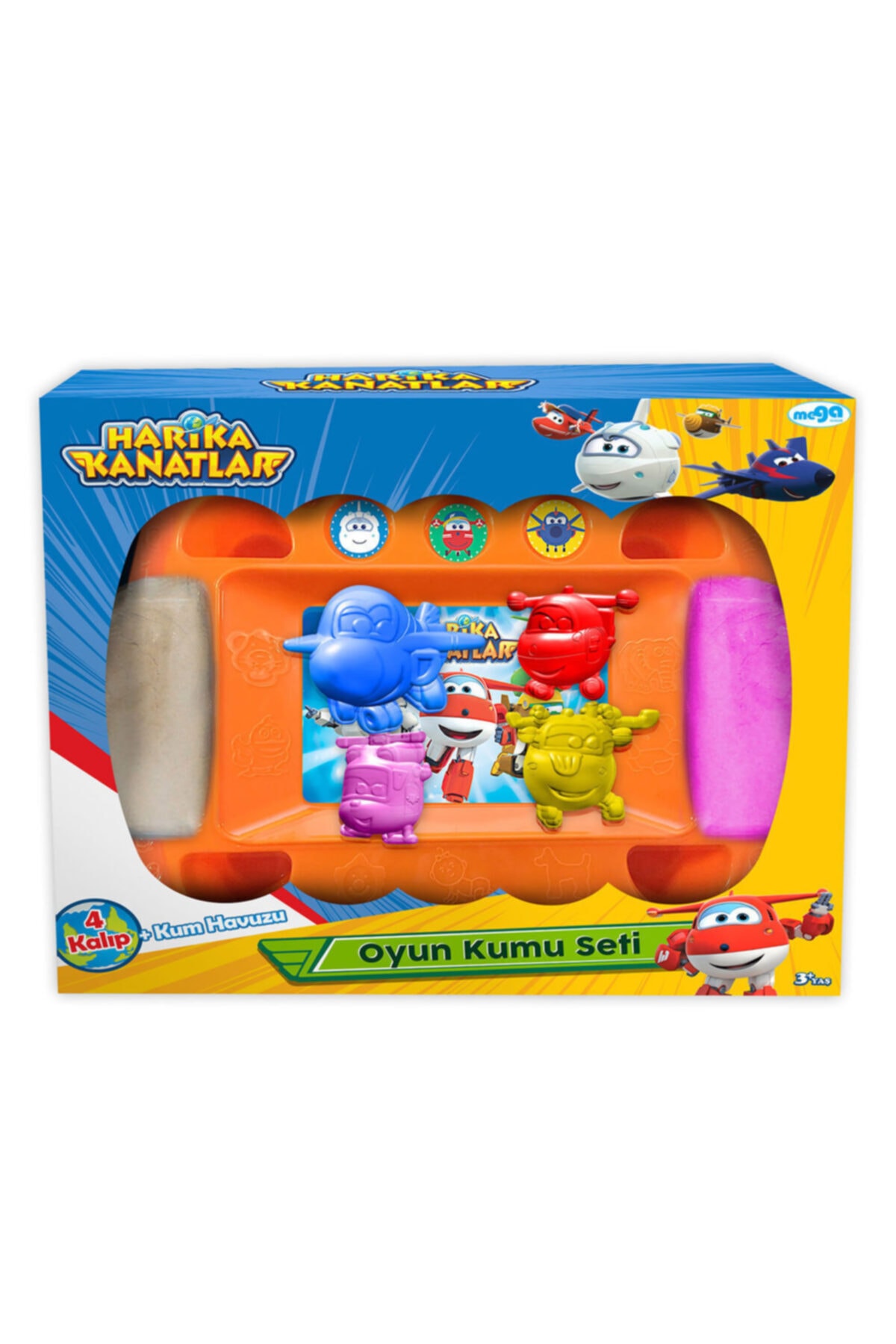 Harika Kanatlar Pembe Masalı Oyun Kumu Seti