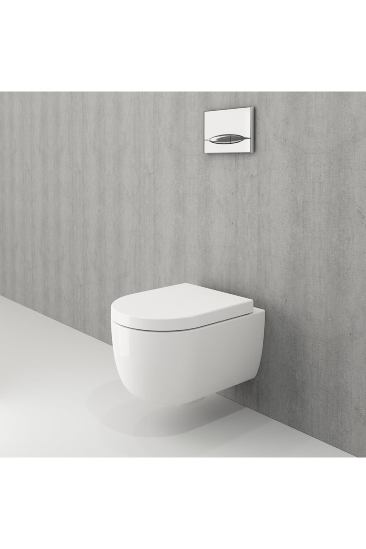 Bocchi V-tondo Asma Klozet + Droplast Soft Close Kapak