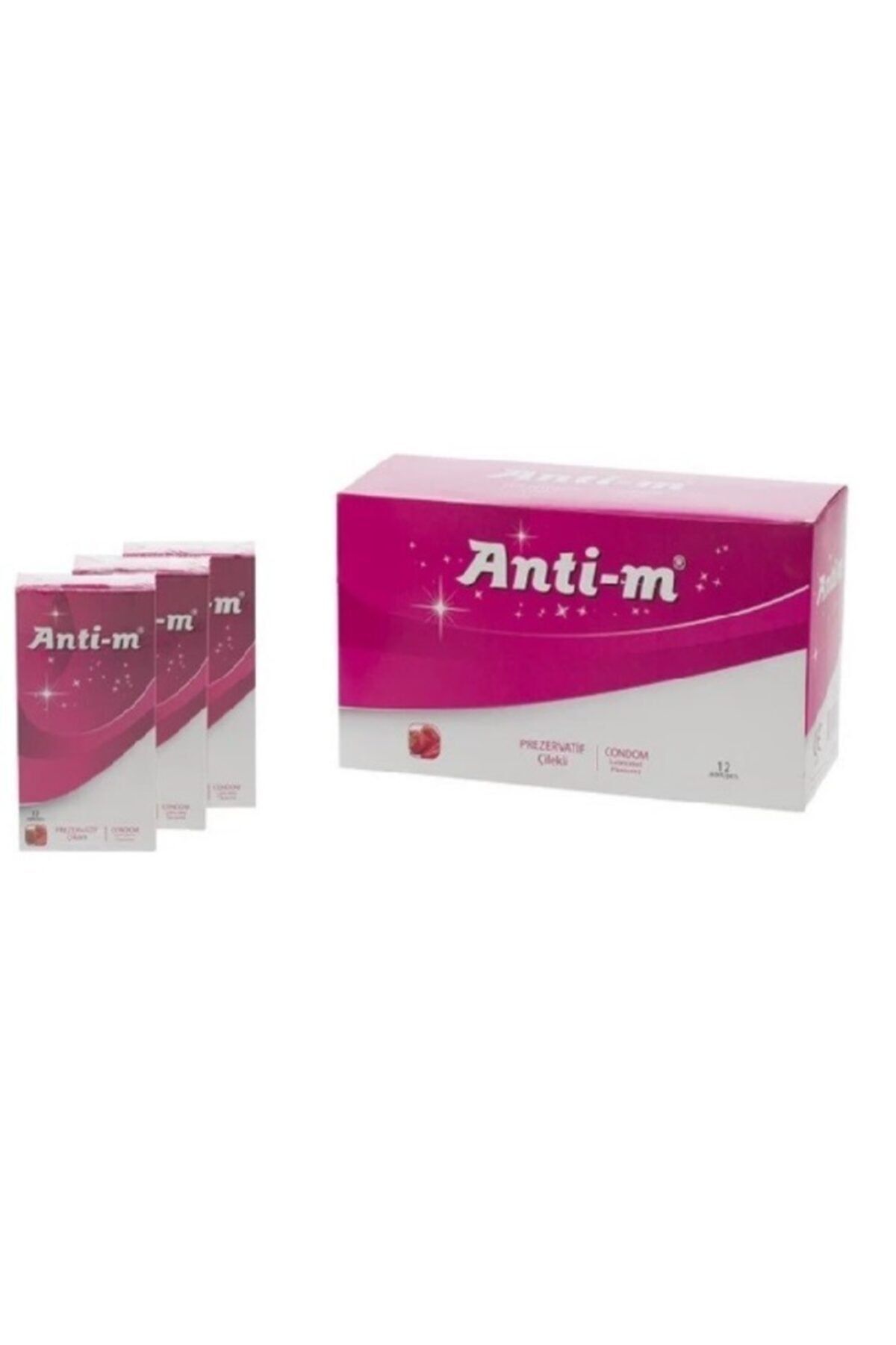 Antim Çilek Aromalı 12'li Prezervatif