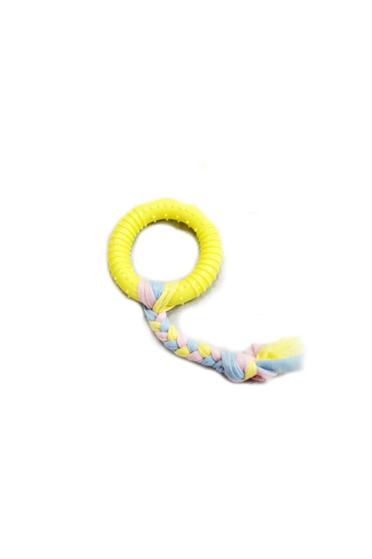 Minik Pati Eurodog Puppy Toys Sarı Halka Diş Kaşıma Oyuncağı