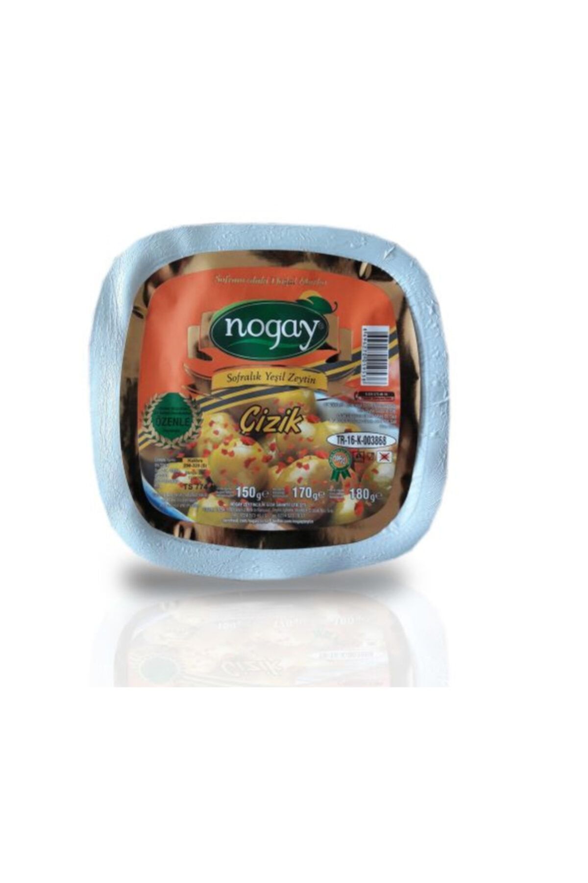 Nogay Zeytincilik Vakumlu Çizik Zeytin Koli (42x0,13 Gr)