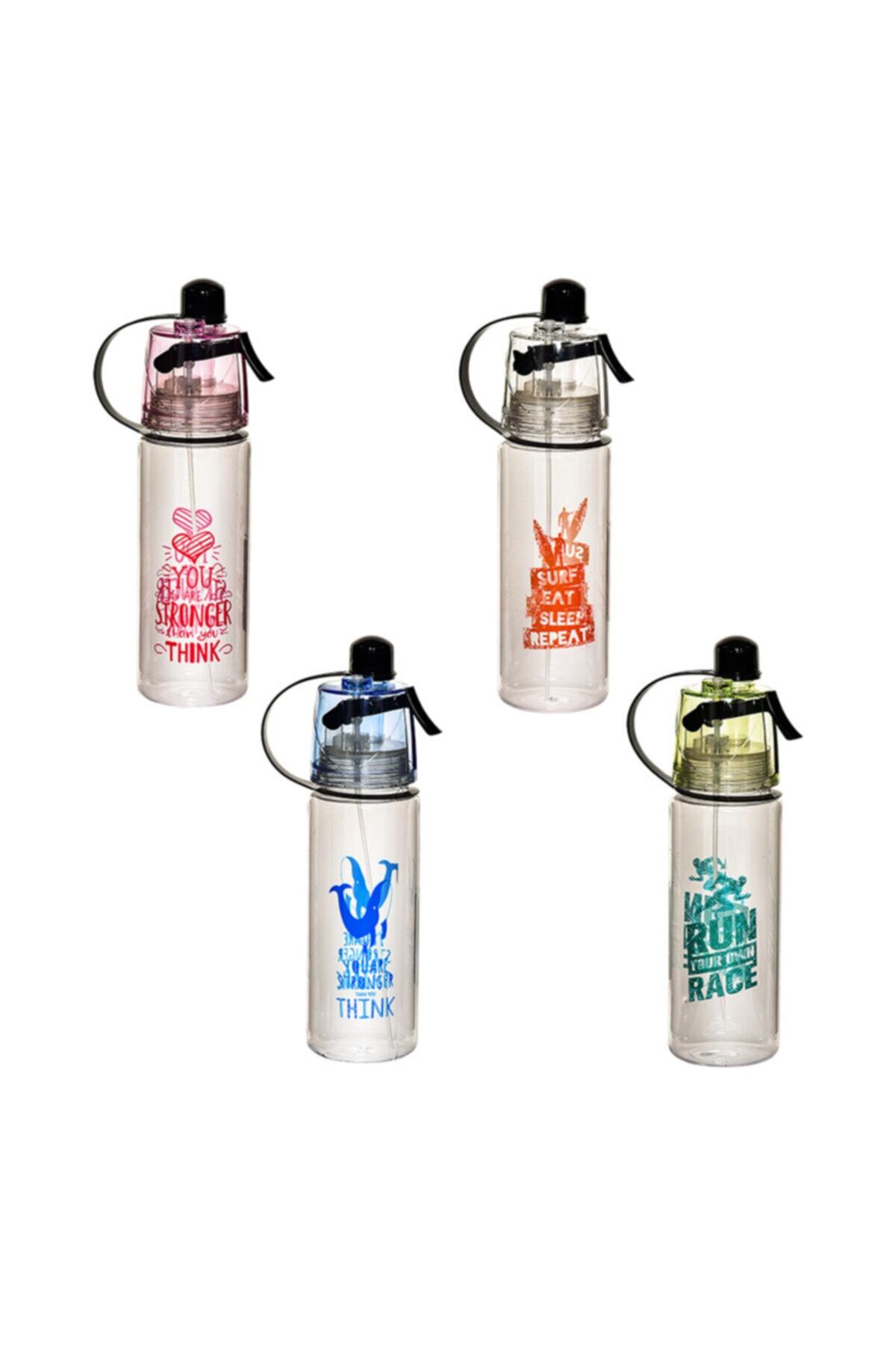 Mikro Pembe Püskürtmeli Matara 500 ml