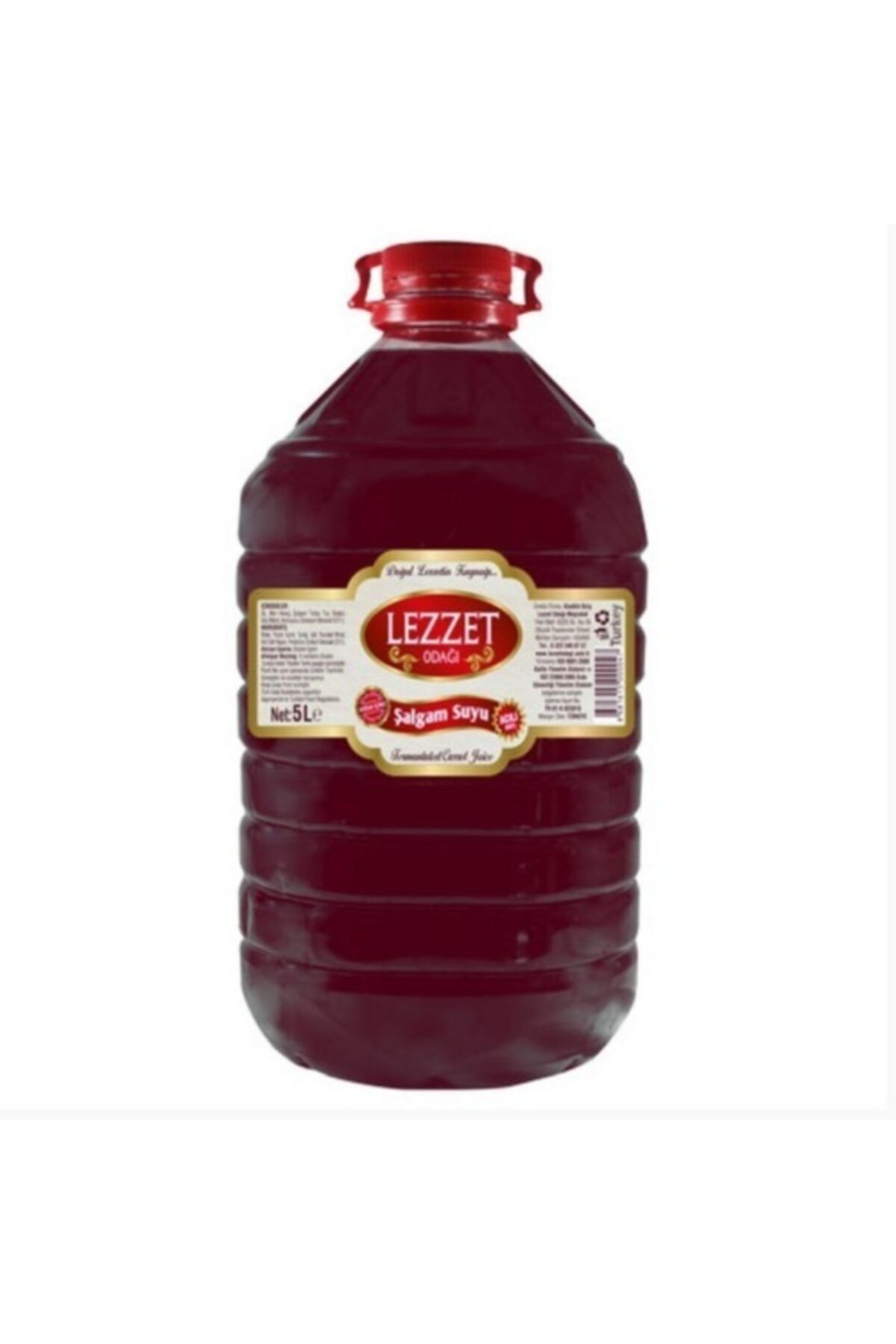 LEZZET ODAĞI Şalgam Suyu Acılı 5 lt