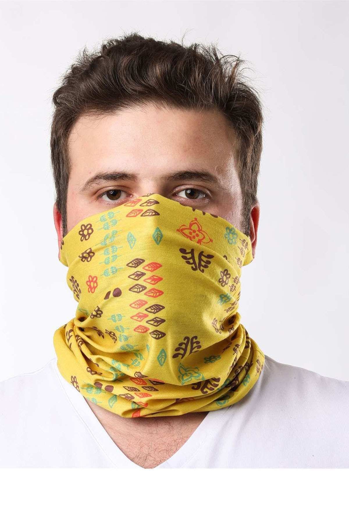 Buff Bandana / Çok Satan Model Açık Renk Yazlık 04