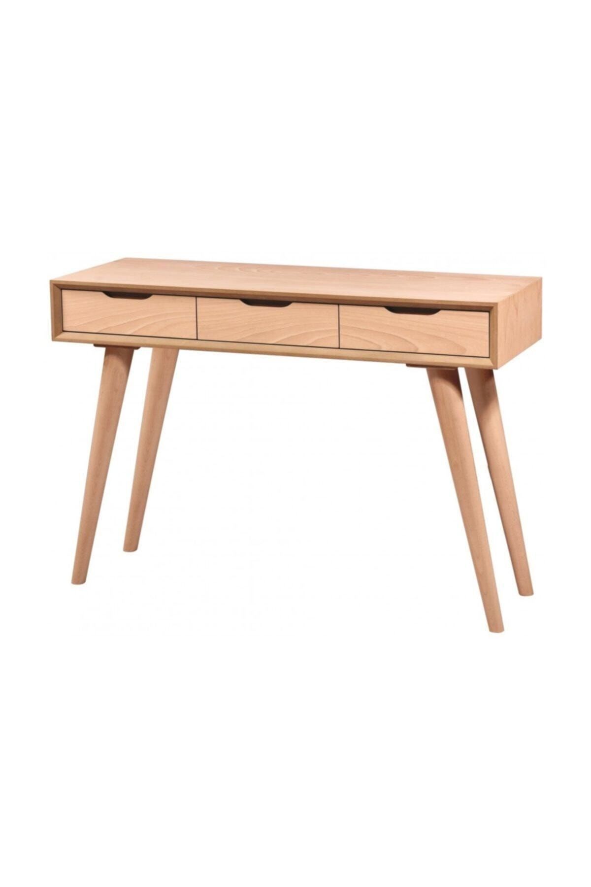 PİNE AHŞAP Retro Dresuar Cilasız Ham Ahşap 2587 120 cm