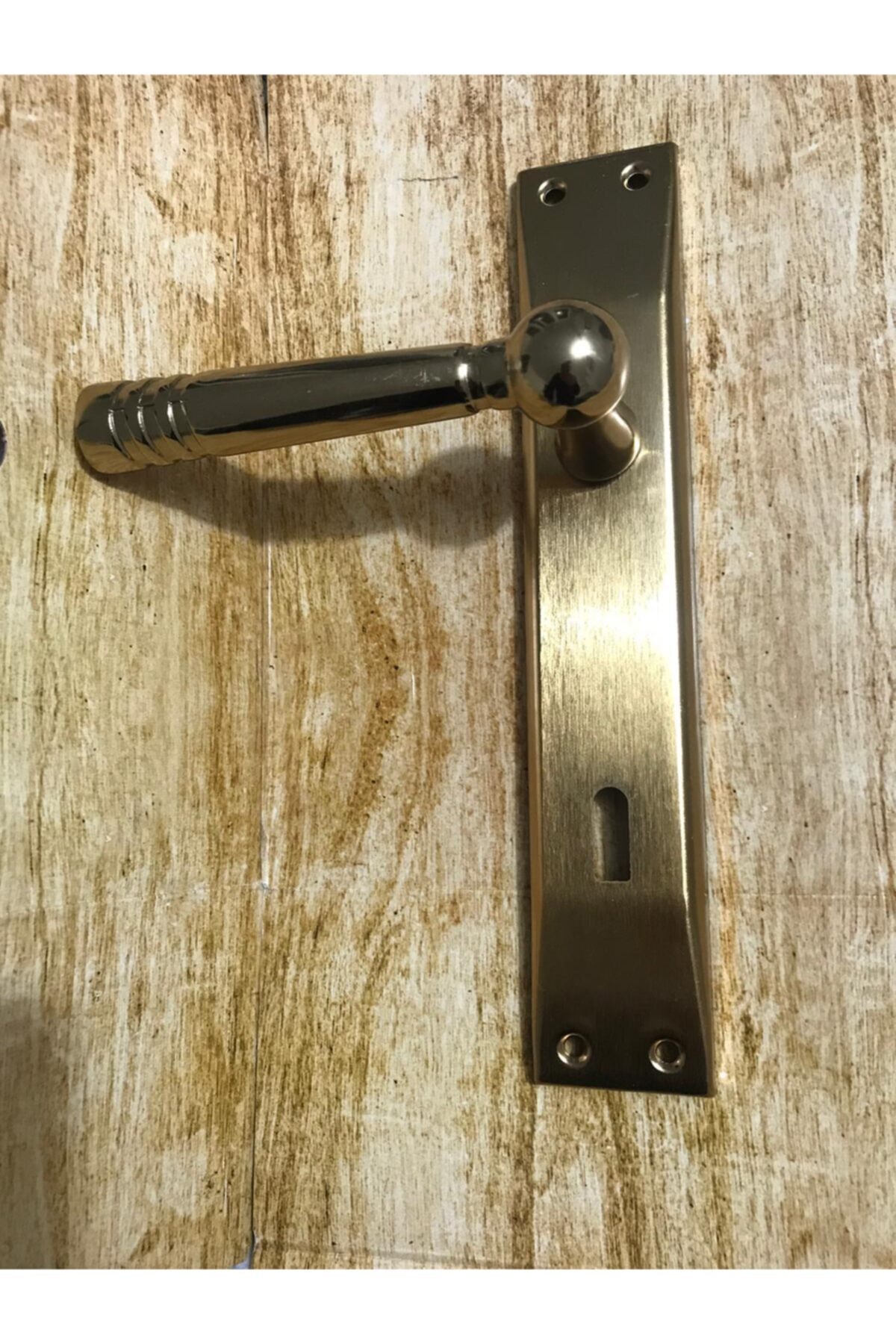 DERKON Oda Kapı Kolu Ayna Osmanlı Altın Renk 4 Kapılık Fiyatıdır
