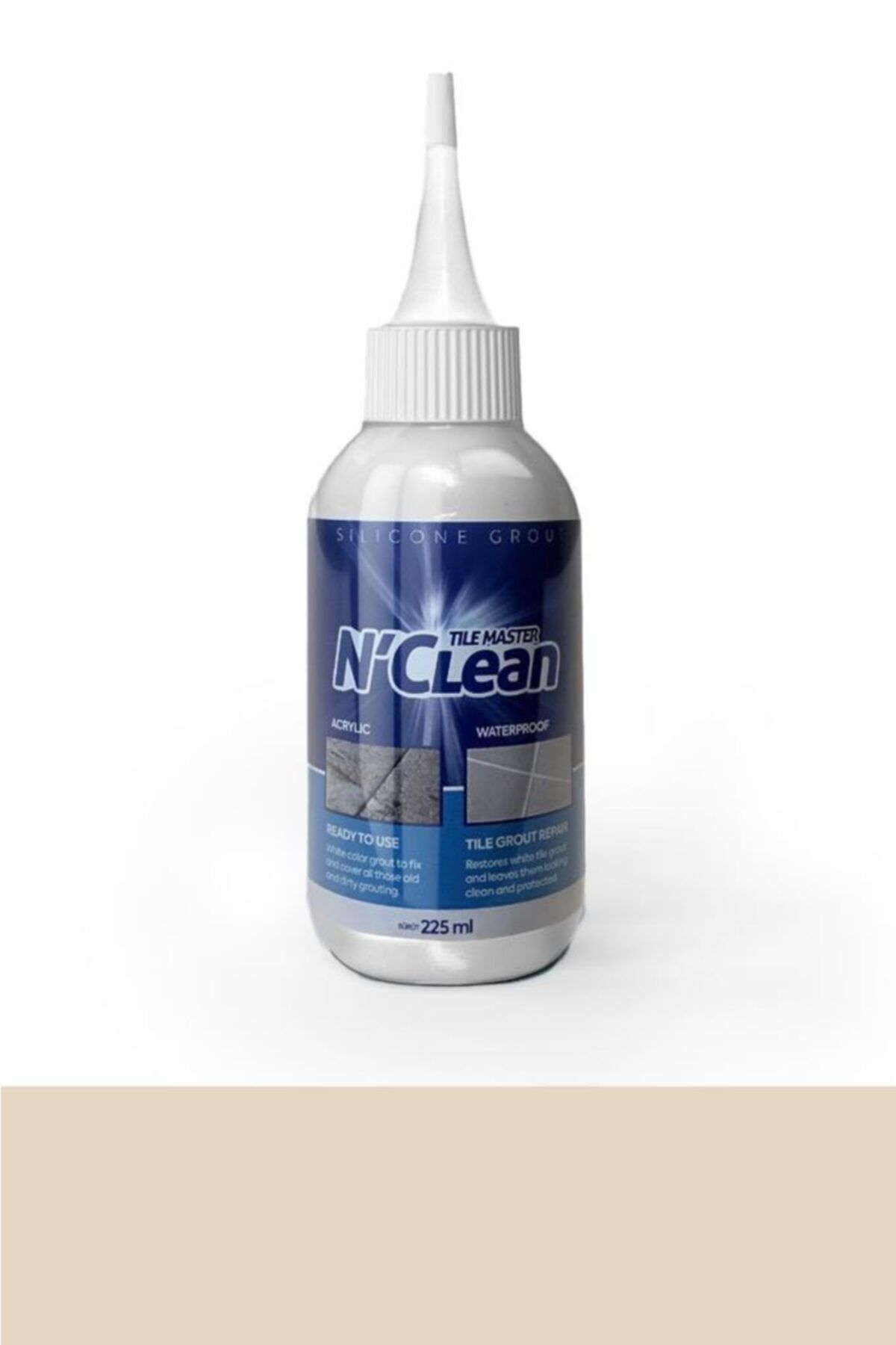 N'Clean Tile Master 1 Adet Pratik Hazır Silikonlu Derz Dolgusu Krem / Bej