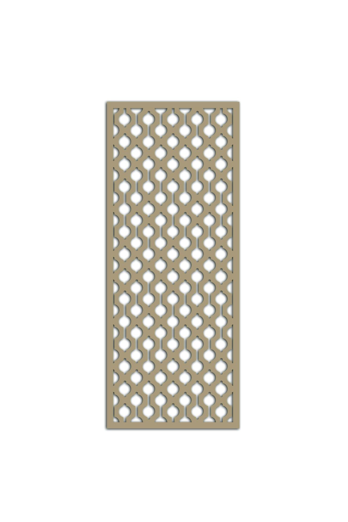Liar Dekor Liar Ahşap Seperatör (Paravan) - KSP-210 - (18 mm) - (85 cm x 210 cm) - (Ham)