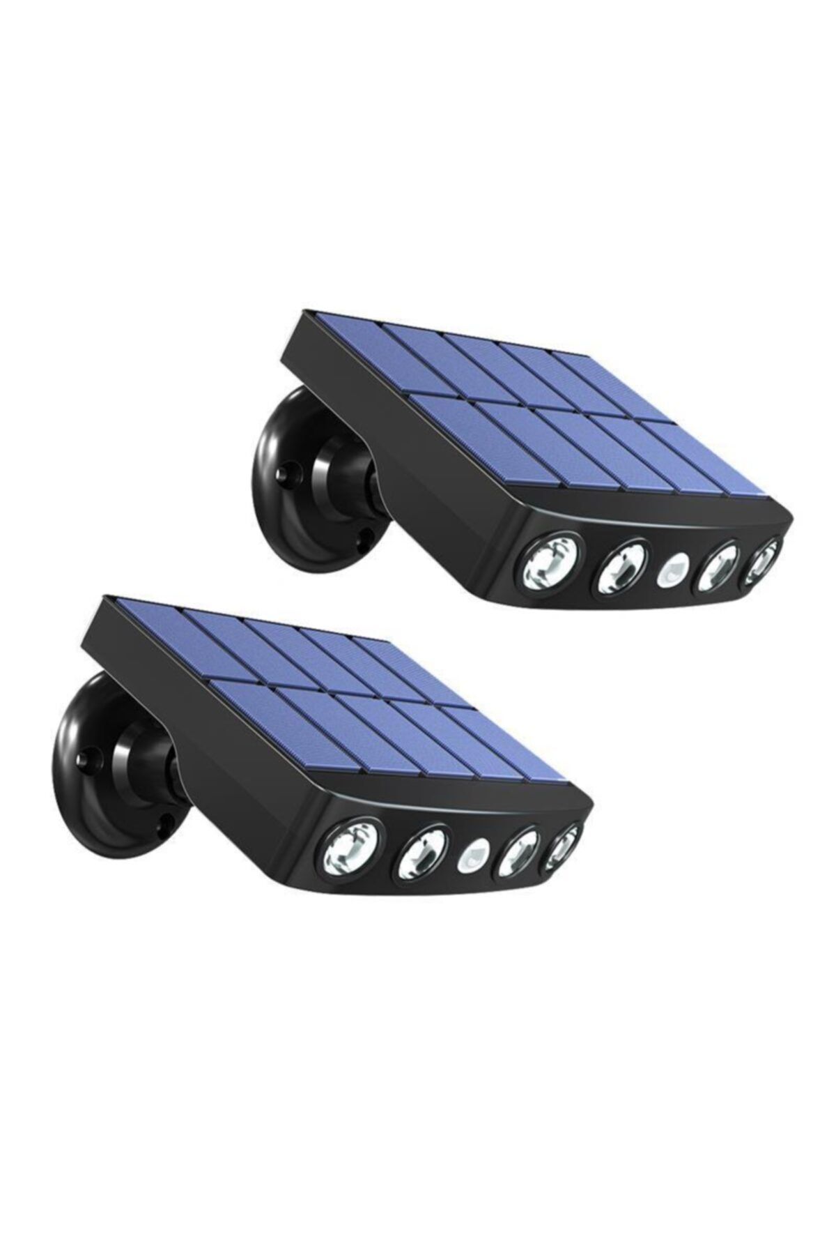 exeo Solar Led Güneş Enerjili Bahçe Duvar Lambası 2li Paket