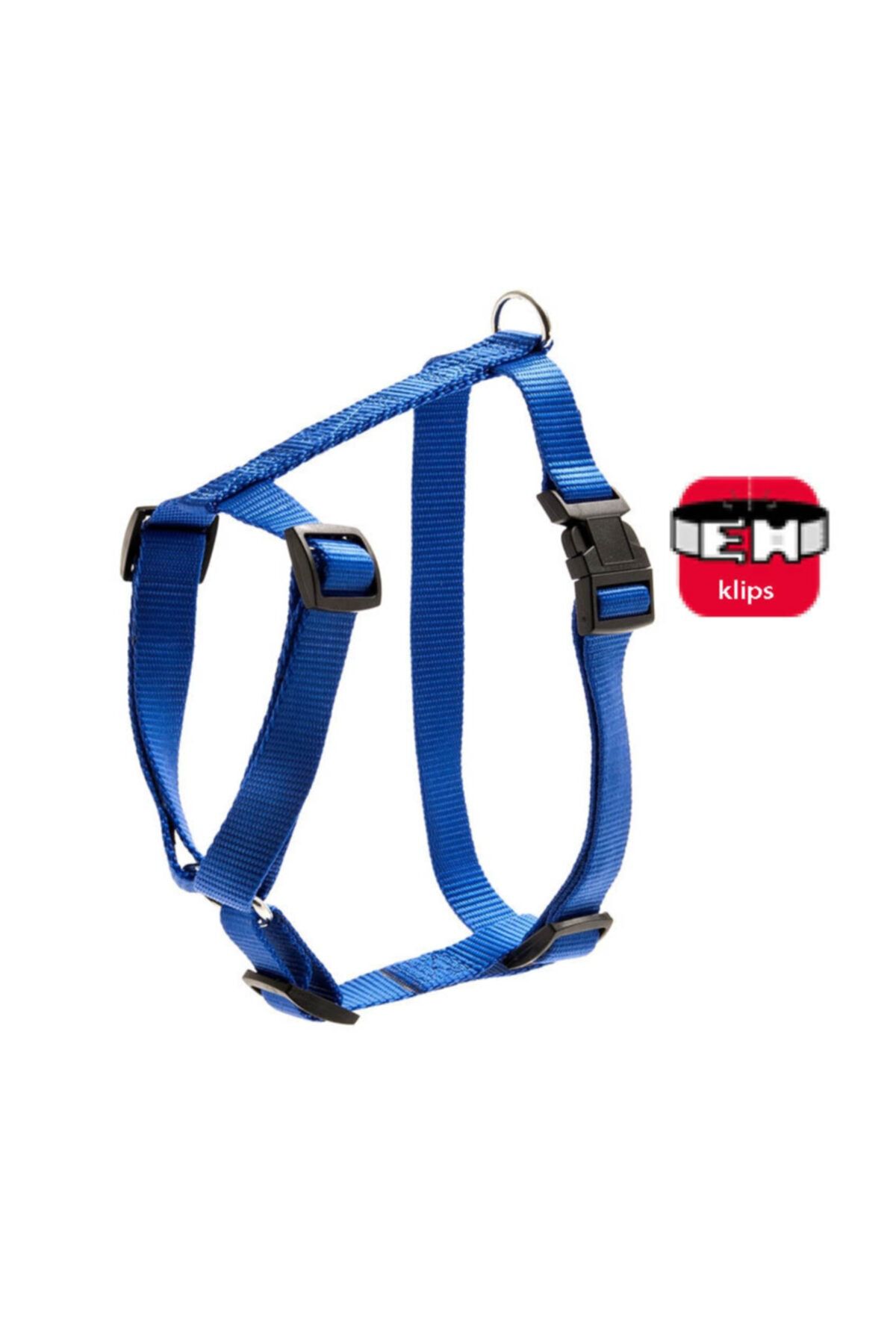 HEESSTORE Karlıe Basıc Göğüs Tasması L 65-100cm Mavi
