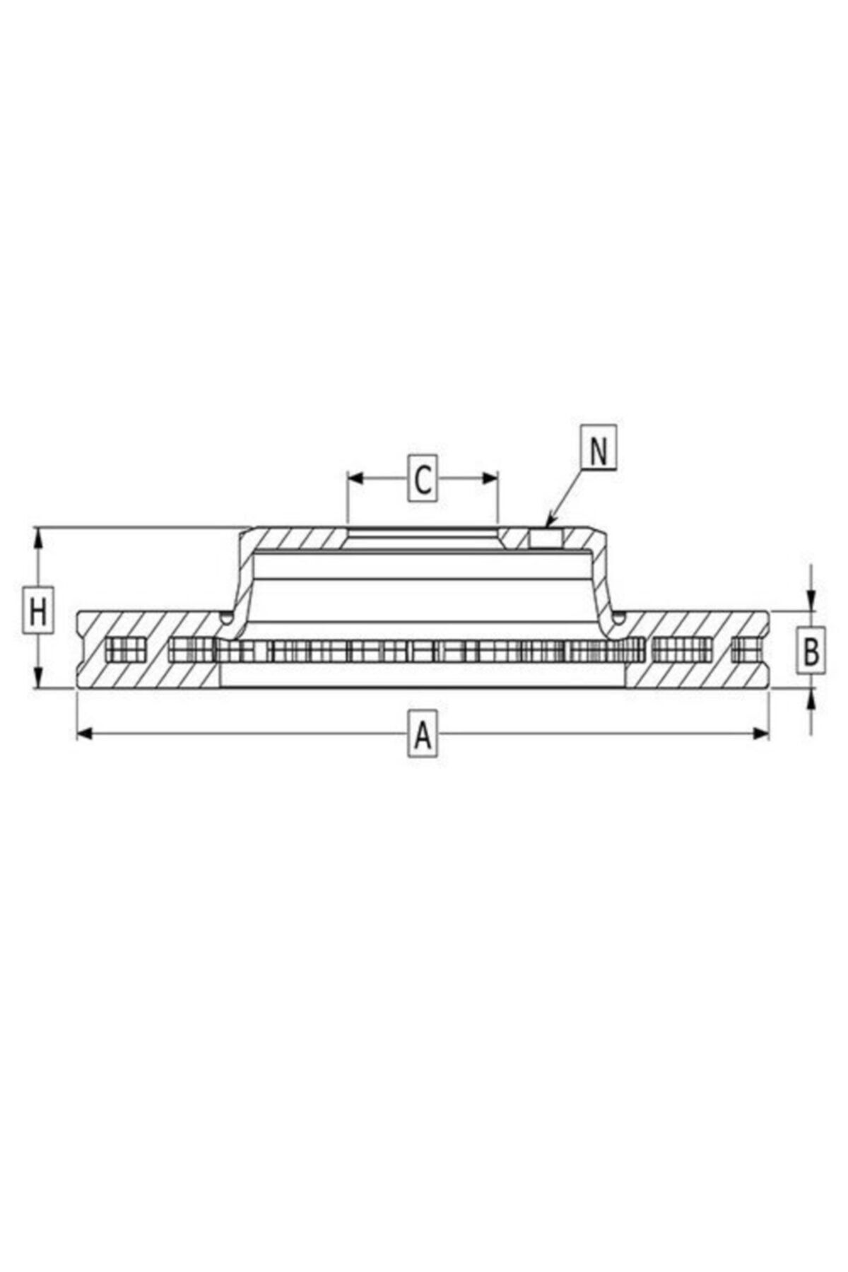 STRAION Dısk Fren Ayna On (288-5)- Sharan 96-10 / Seat-alhambra / Ford-g