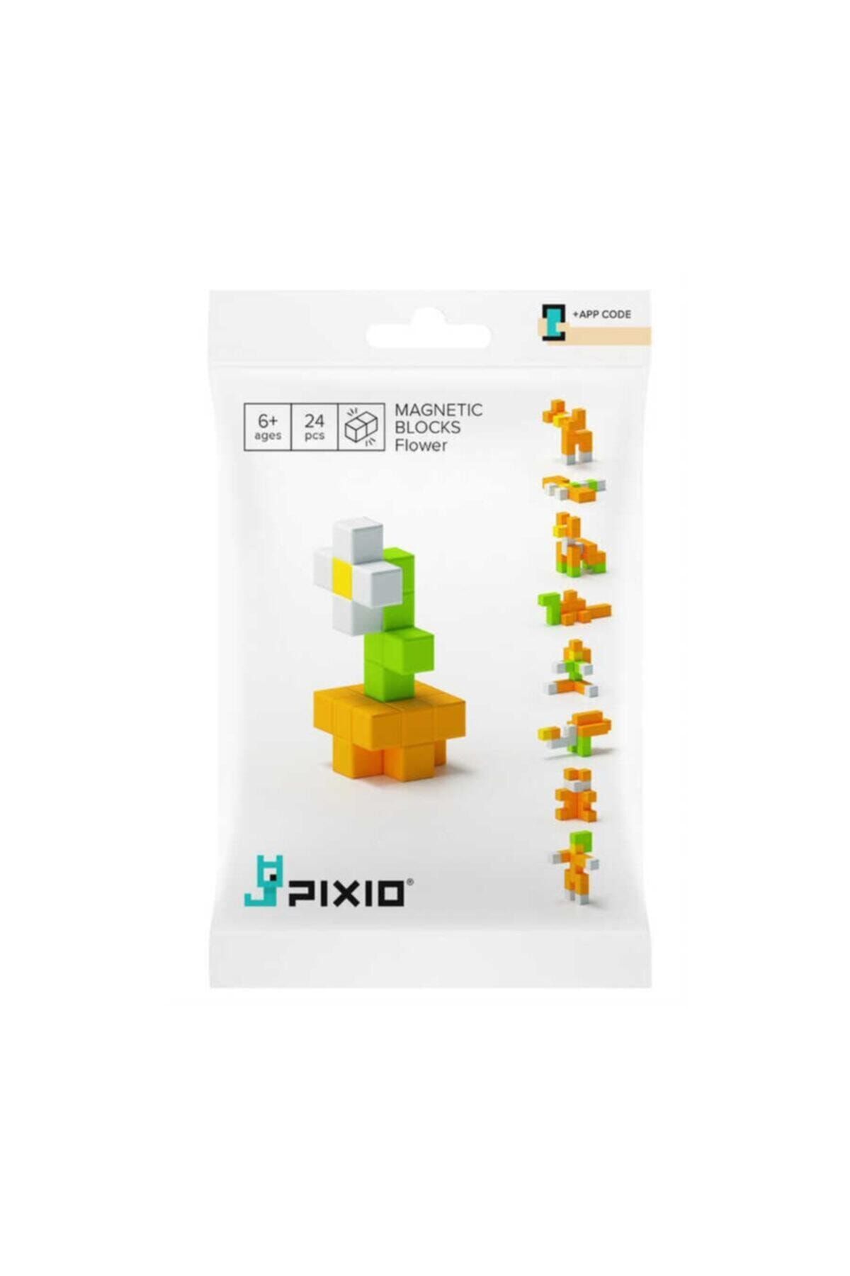 PIXIO Flower Interaktif Mıknatıslı Manyetik Blok Oyuncak
