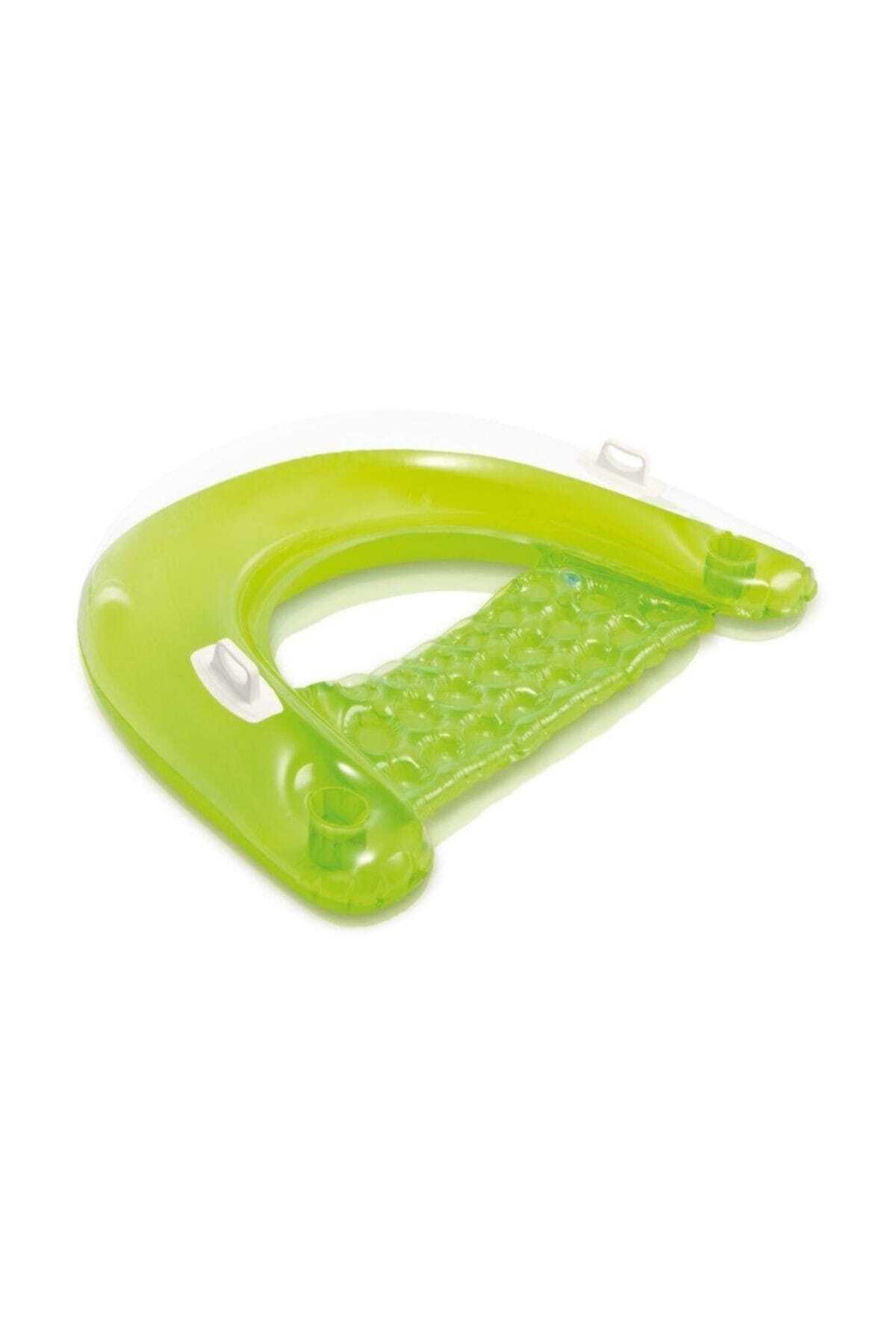 Intex Yeşil Bardaklı Tutunmalı Su Koltuğu 58859 /