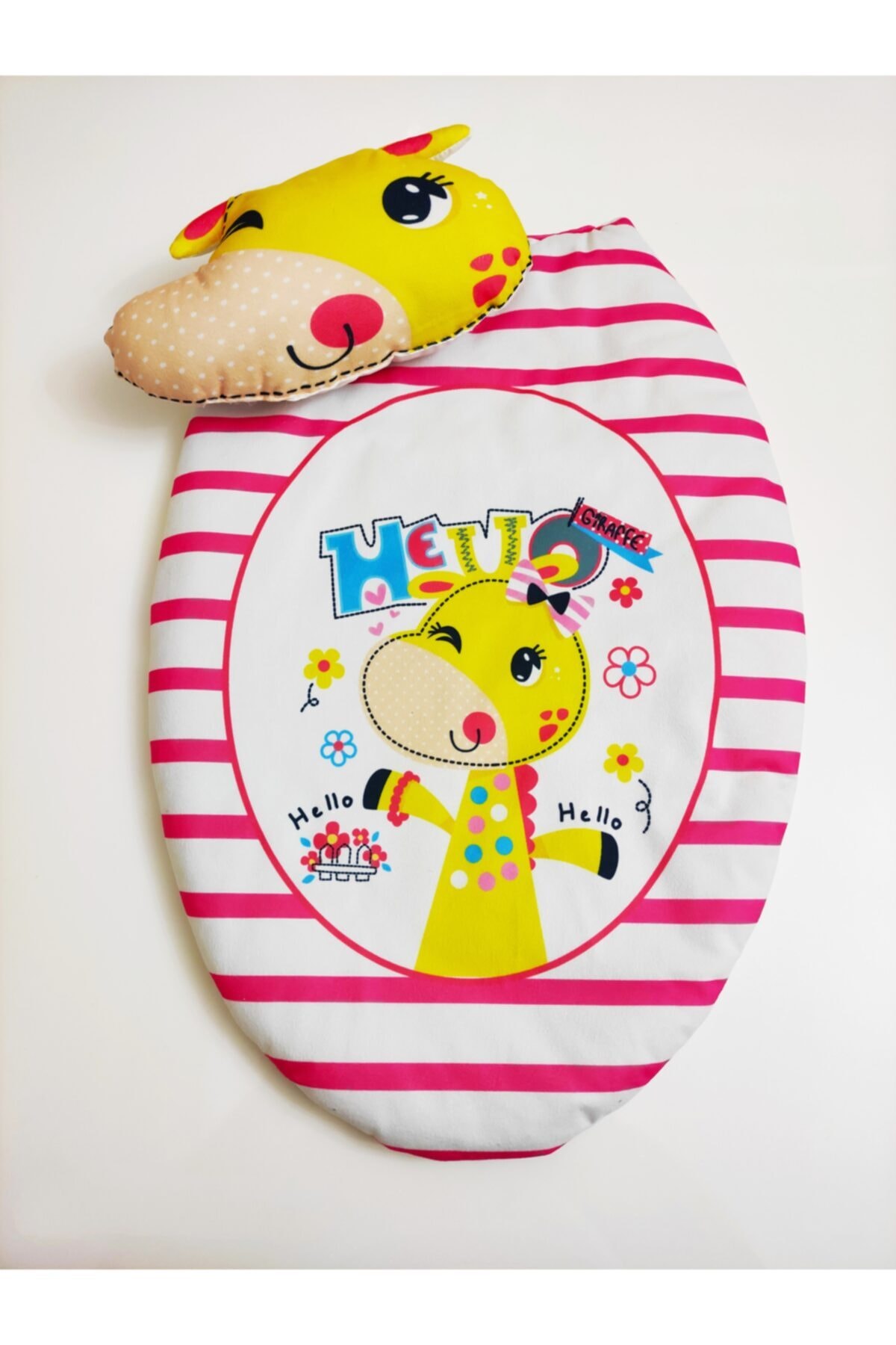 CRYSTALSHOP Zürafa Baskılı Alt Açma Minderi