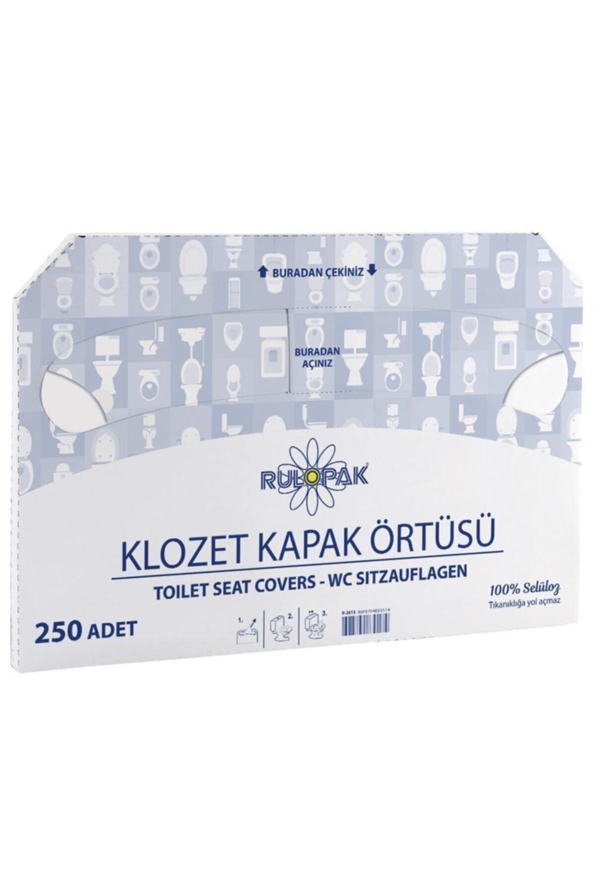 Rulopak Klozet Kapak Örtüsü 250 Adet