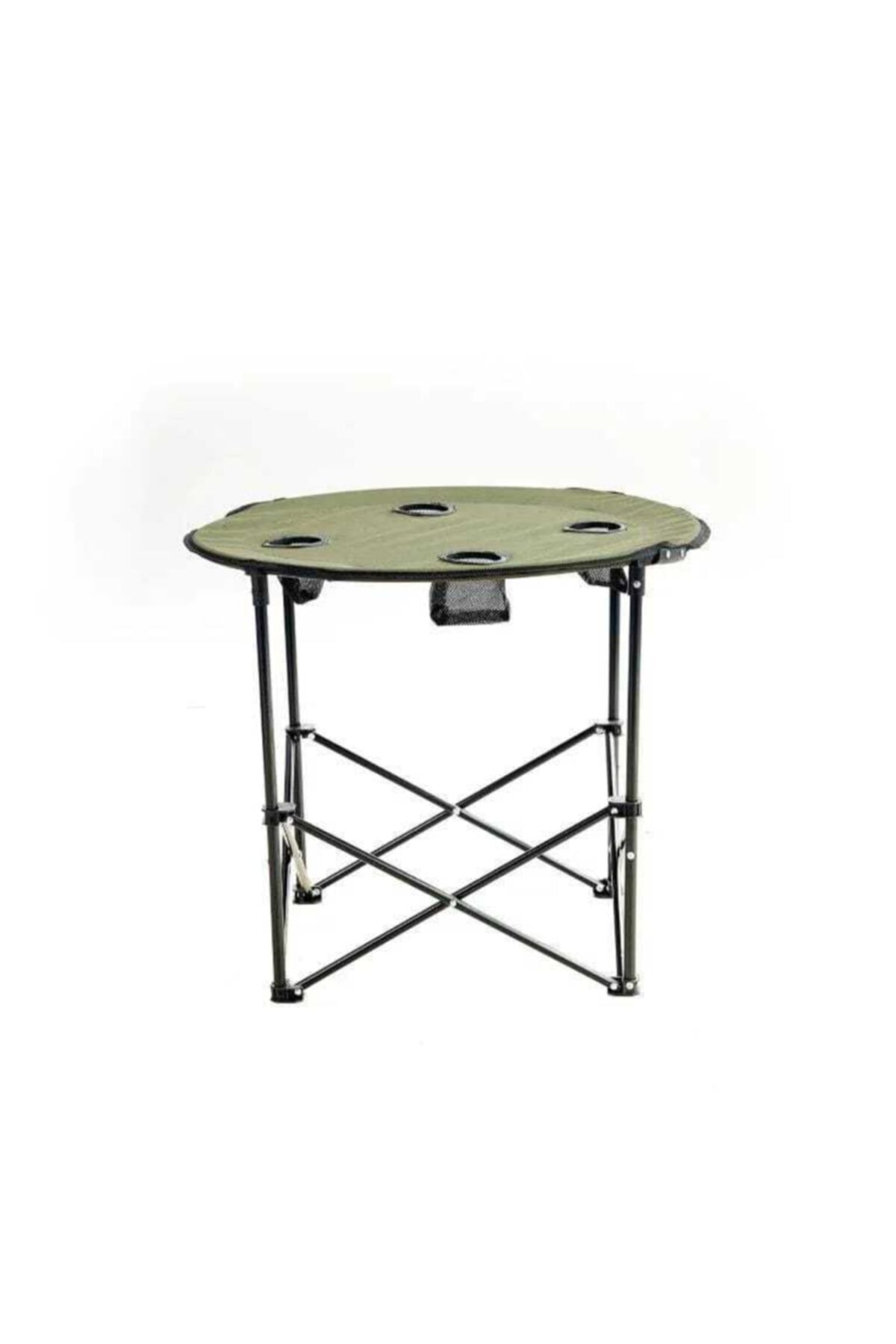 OFİSİNHAZIR Katlanabilir Yuvarlak Kamp Masası