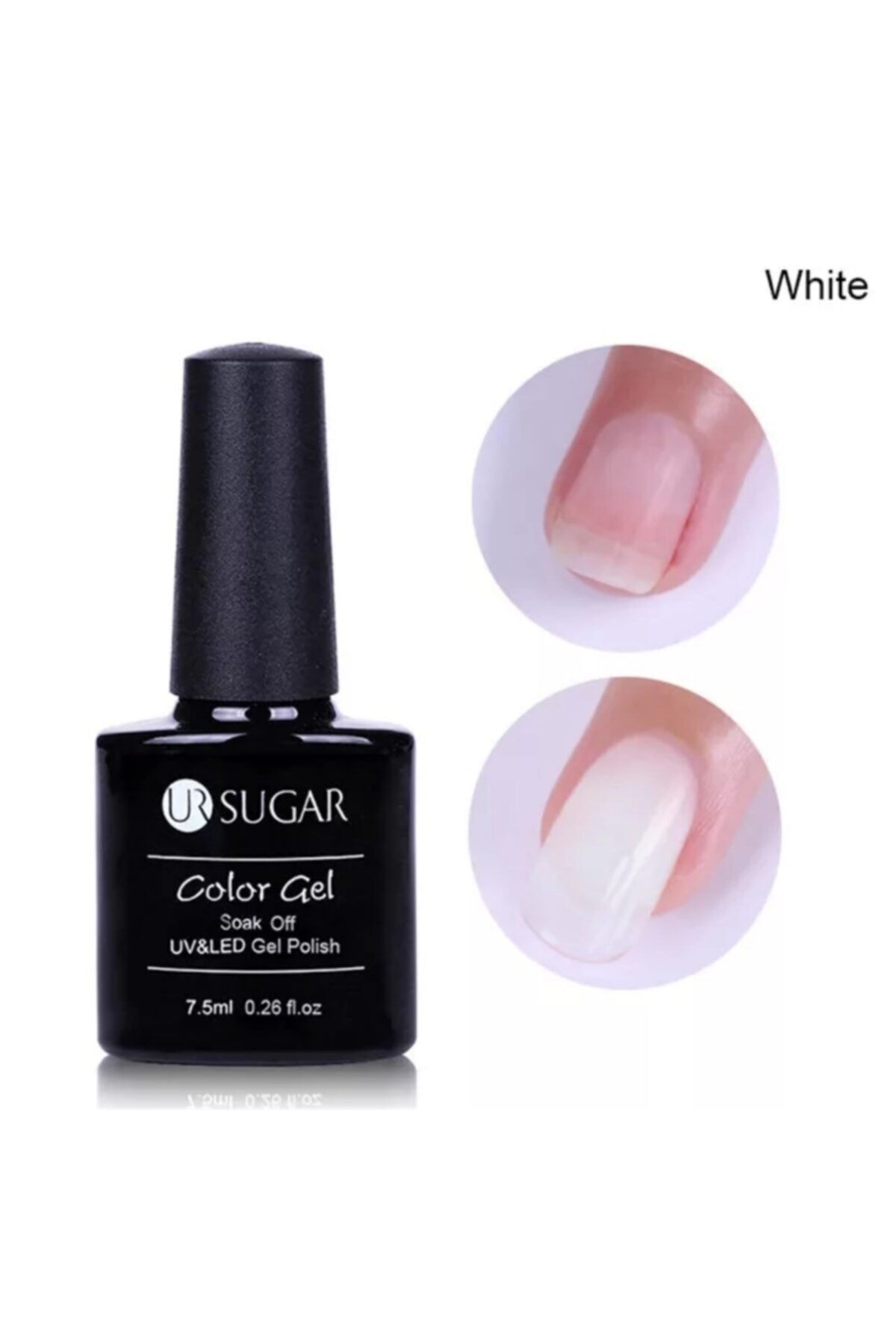 URSUGAR Hızlı Tırnak Uzatma Jeli (7.5 Ml) White 43533-2