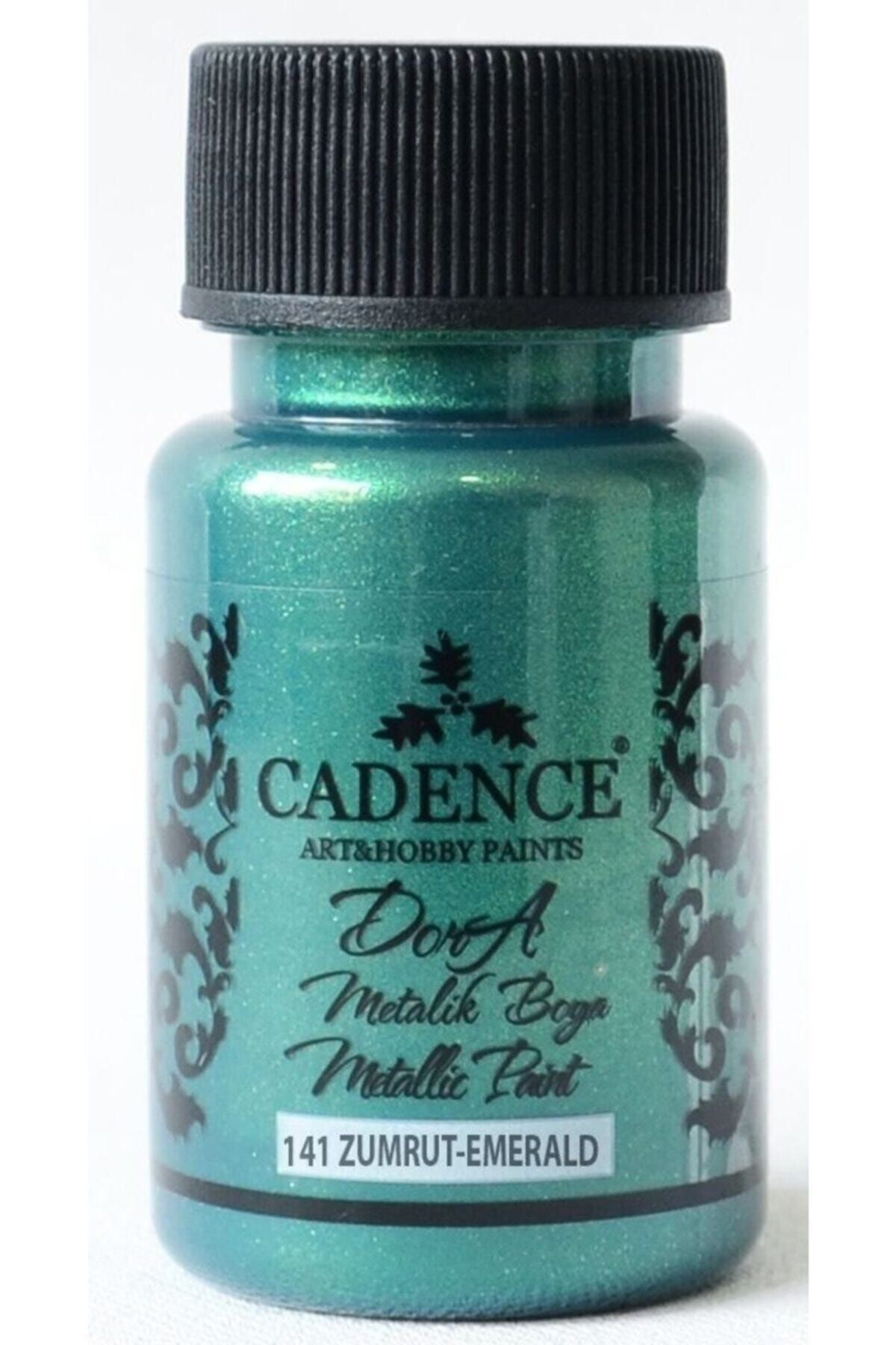 Cadence 141 Zümrüt Yeşili Dora Metalik Boya 50ml(cc)