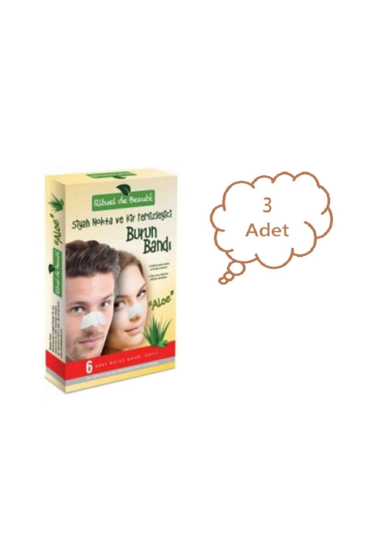 Rituel De Beaute Siyah Nokta Ve Kir Temizleyici Burun Bandı 3 Adet (3x6)