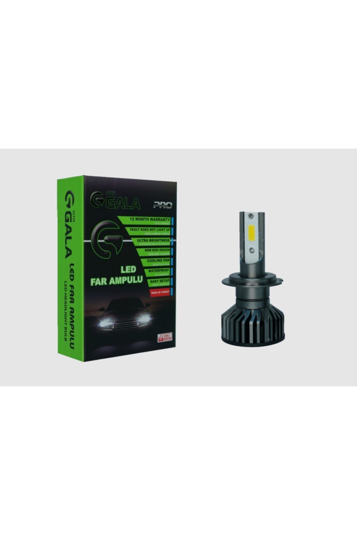 Gala H4 Led Xenon Pro Serisi Şimşek Etkili Zenon