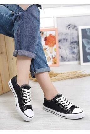 I.müslü Unisex Kısa S.siyah Keten Sneaker Image 0
