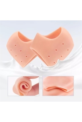 Aveo 2 Adet Silikon Topuk Gömlek Gömlek Dikeni Çatlak Koruyucu Topuk Yumuşatıcı Image 5