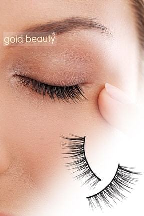 Kolay Uygulanabilir Cat Eyes Yarım Ipek Takma Kirpik Image 0