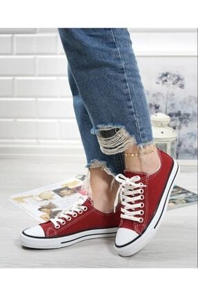 Unisex Cnv Bordo Spor Ayakkabı Image 0