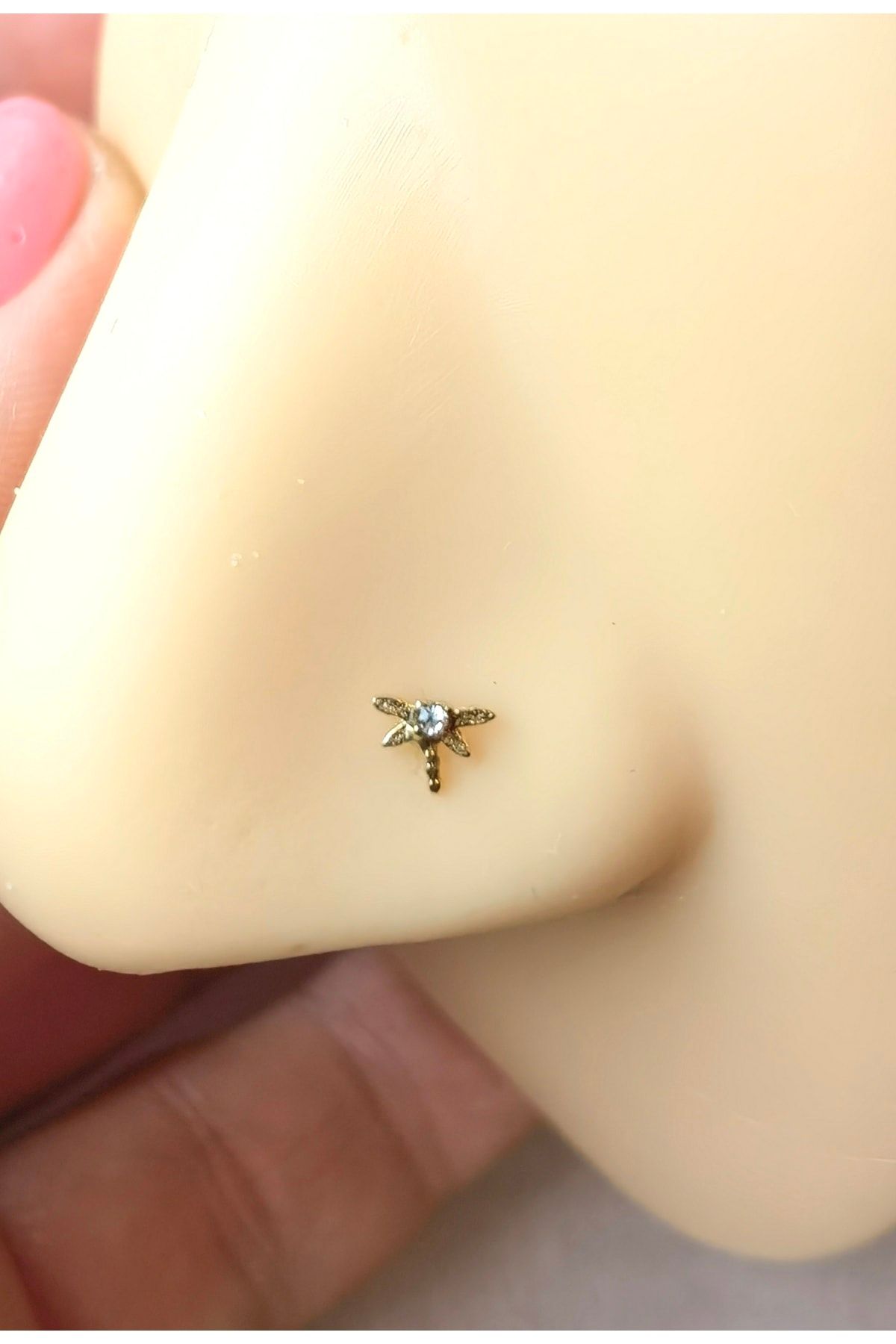 Dragonfly nose hot sale ring